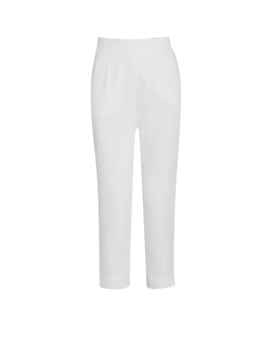 MONARCH Taper Pants M97PLSOLP0C5154WH White