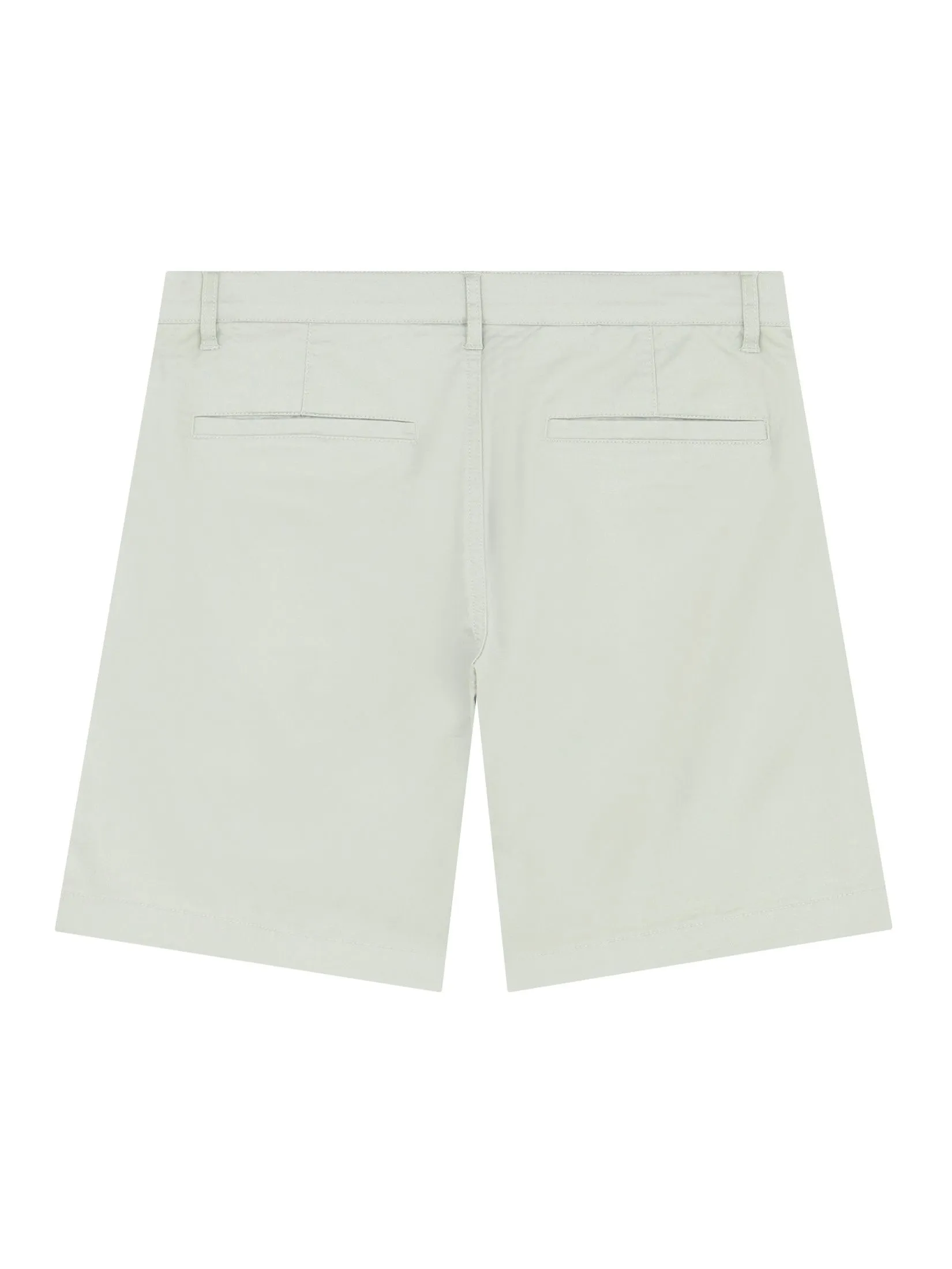 GIORDANO Men's Slim Taper Shorts (180° Elastic Waist) Budding Green
