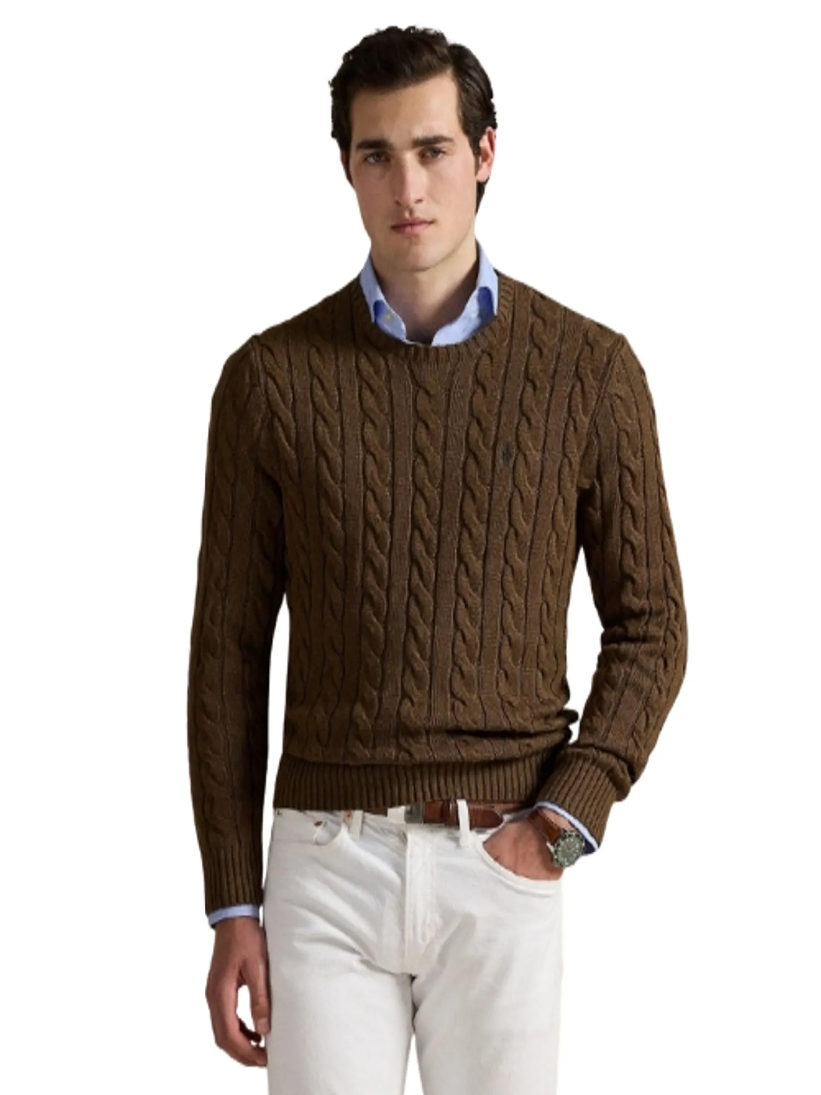 POLO RALPH LAUREN Pullover Men MNPOSWE16822297 Brown