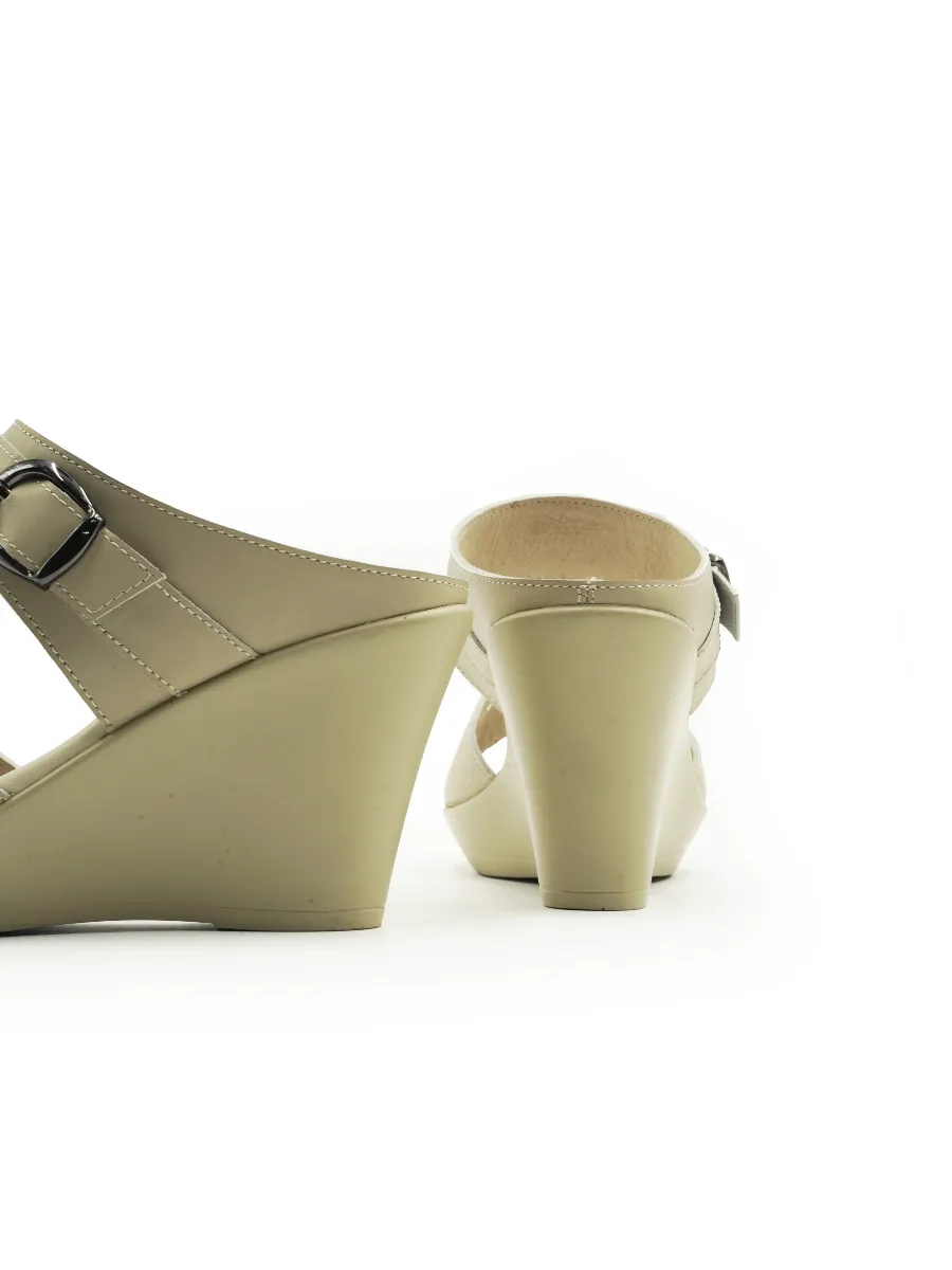 SENSO Women PU Heels K87041 Cream