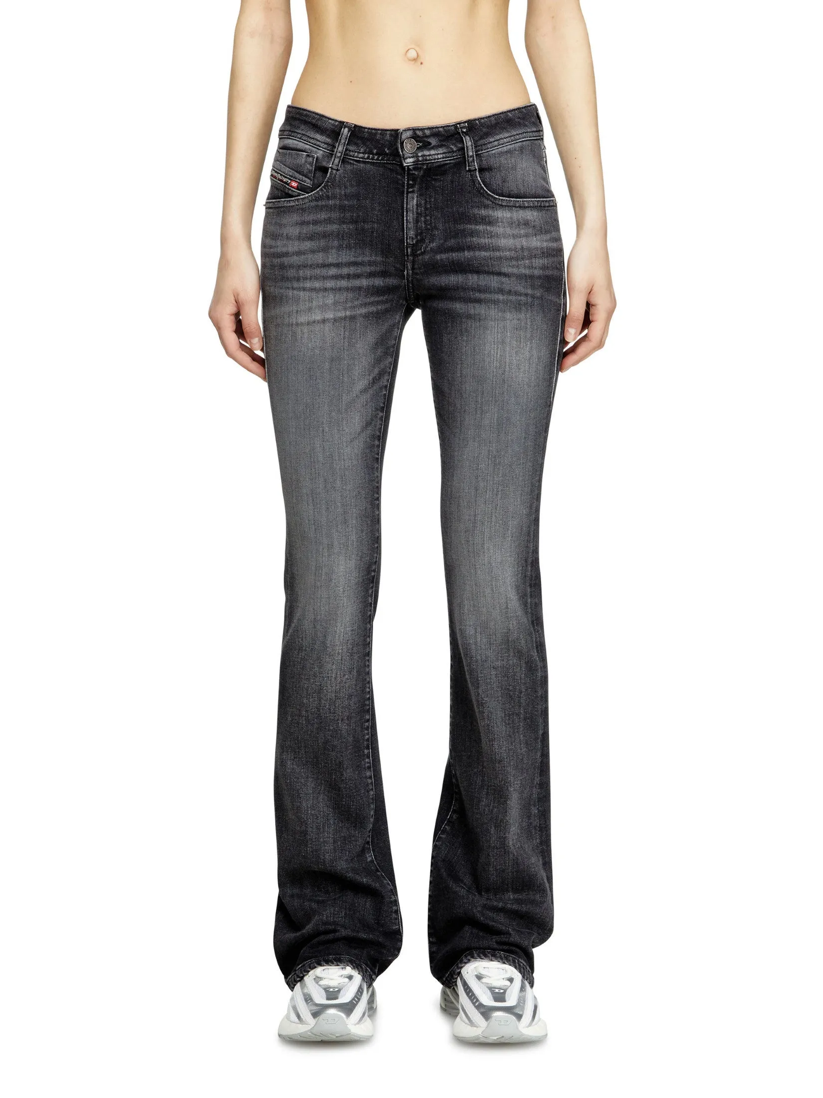 DIESEL Women Jeans Pants 1969 D-EBBEY L.30 TROUSER  Black Size - 24 EU