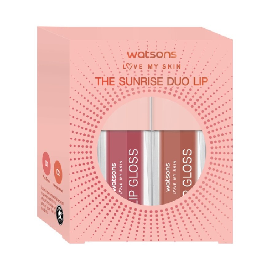 Watsons The Sunrise Duo Lip Set 2g.x2pcs