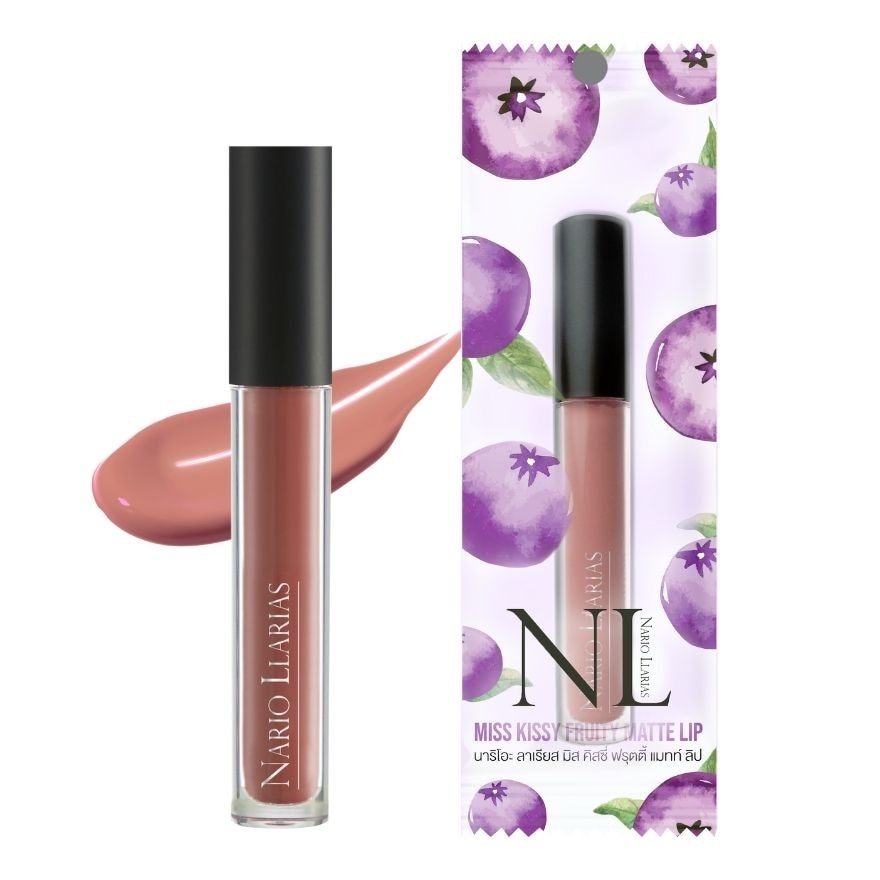 Nario Llarias Fruity Matte Lip 4g N2 RB - 3 Bare Berry