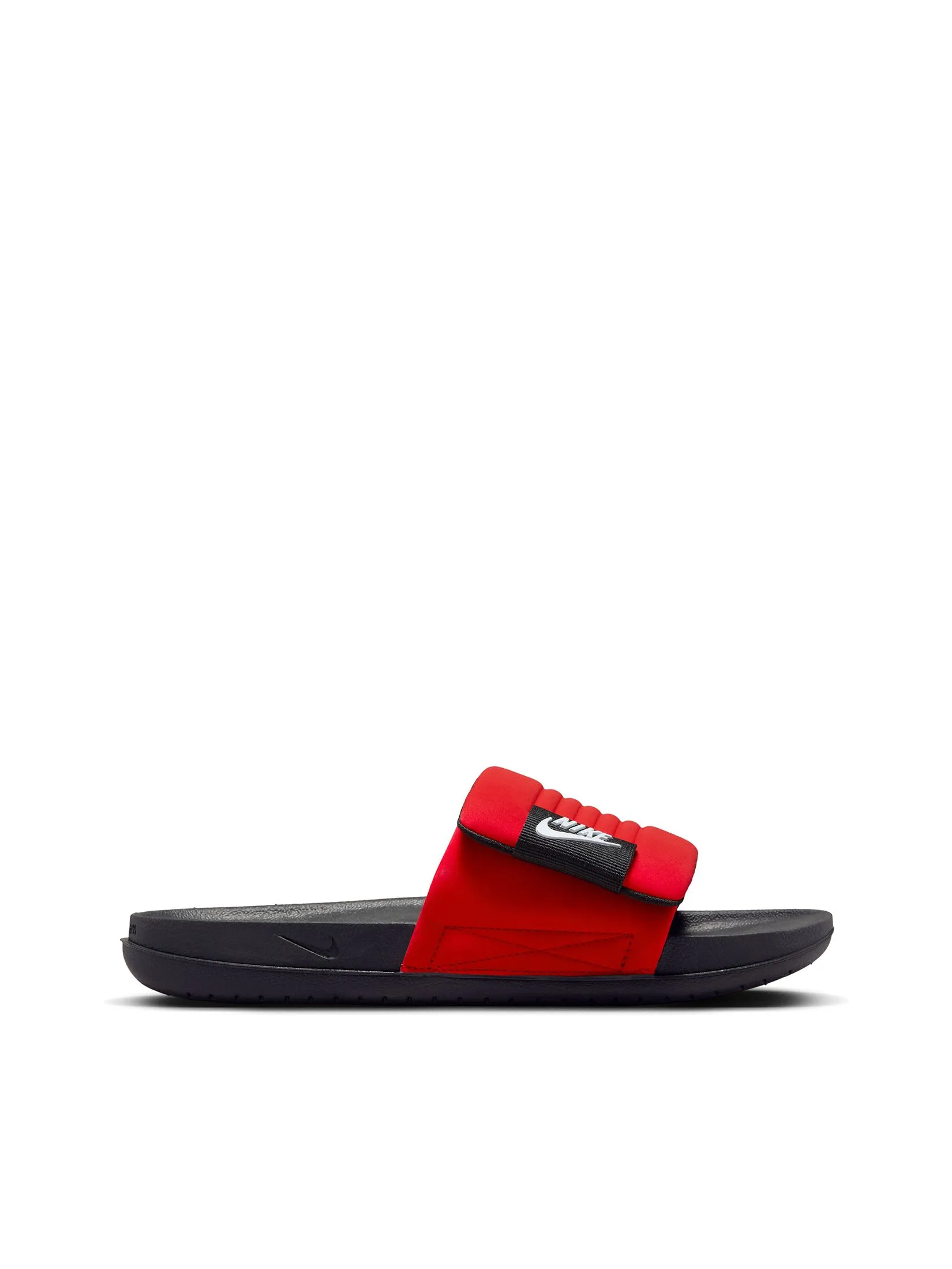 NIKE Men Slide Offcourt Adjust DQ9624-600 University Red/White-Black