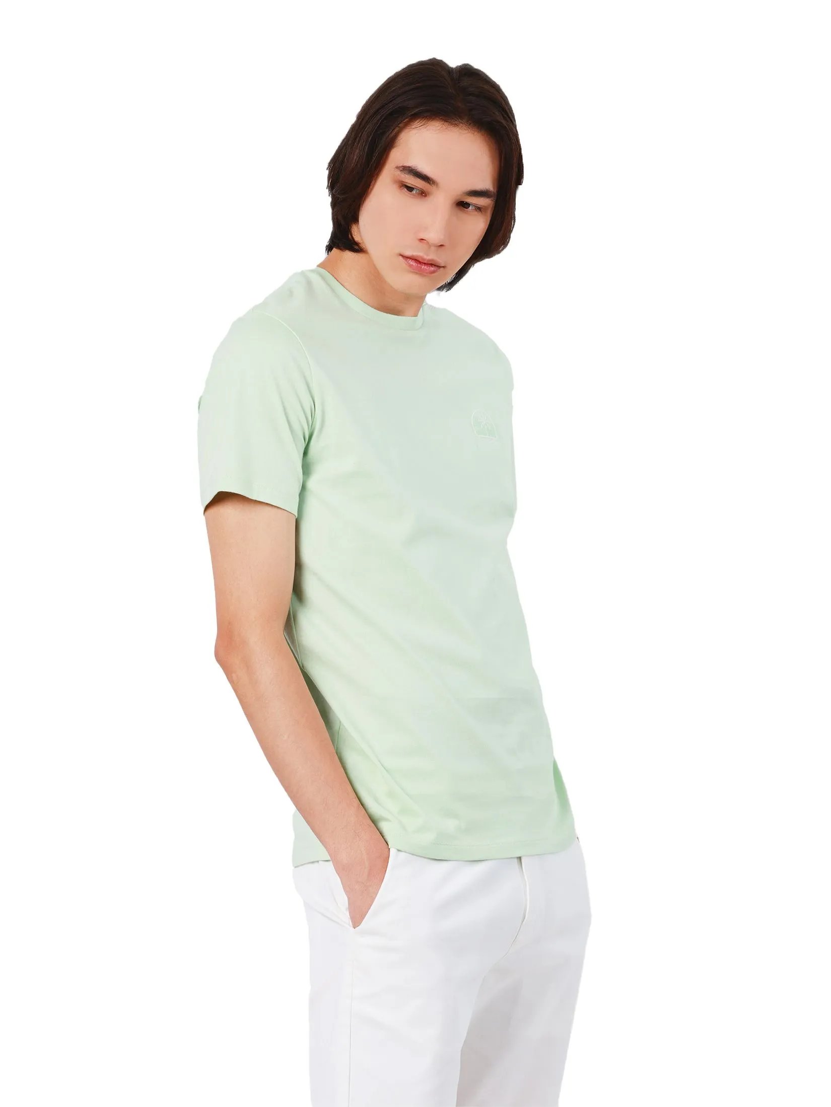 JOHN HENRY Men's T-Shirts (Slim Fit) Rejuvenate Vacation Green