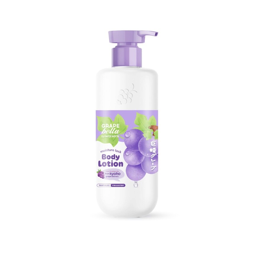 Grape Bella By Watsons Moisture Lock Body Lotion 400ml.