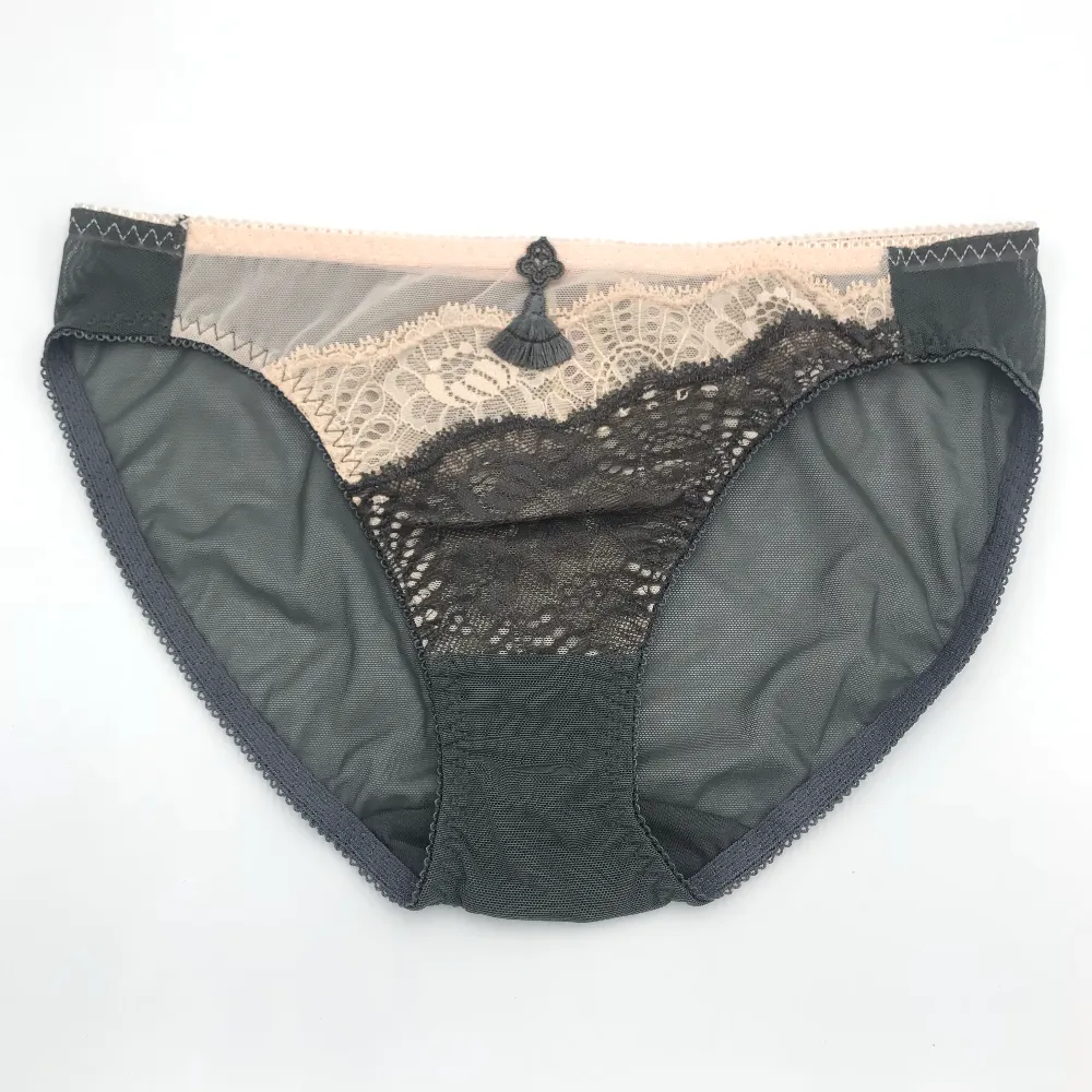 SKINN INTIMATE Cream-Gray Color Low Waist Panty made in korea