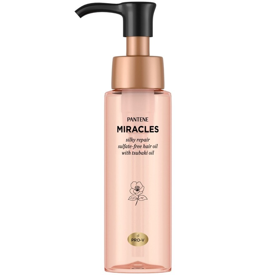 Pantene Hair Oil Miracle Silky Repair 70 Ml. - Rose