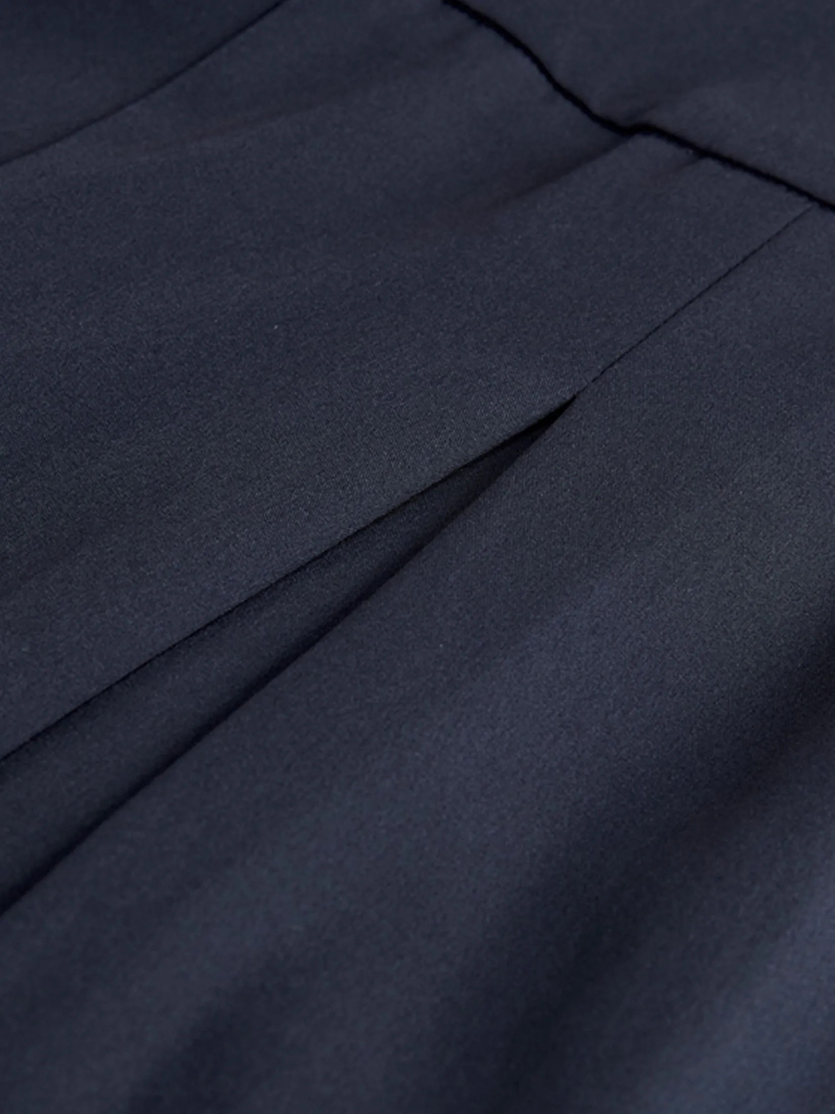 GIORDANO Women's  Online Exclusive Pleated Ankle Trousers Navy Blue