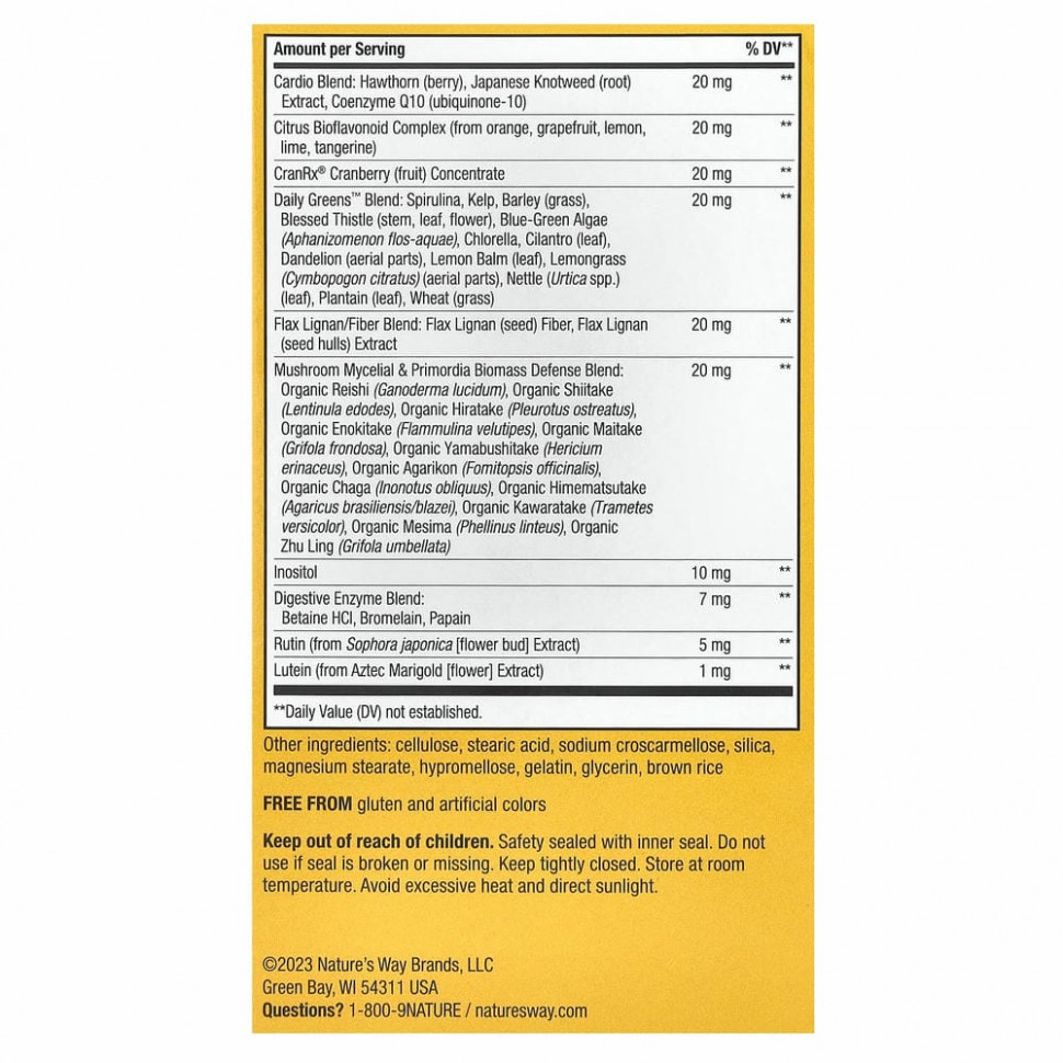 Nature's Way, Alive! одна таблетка в день, мультивитамины для женщин старше 50 лет, 60 таблеток