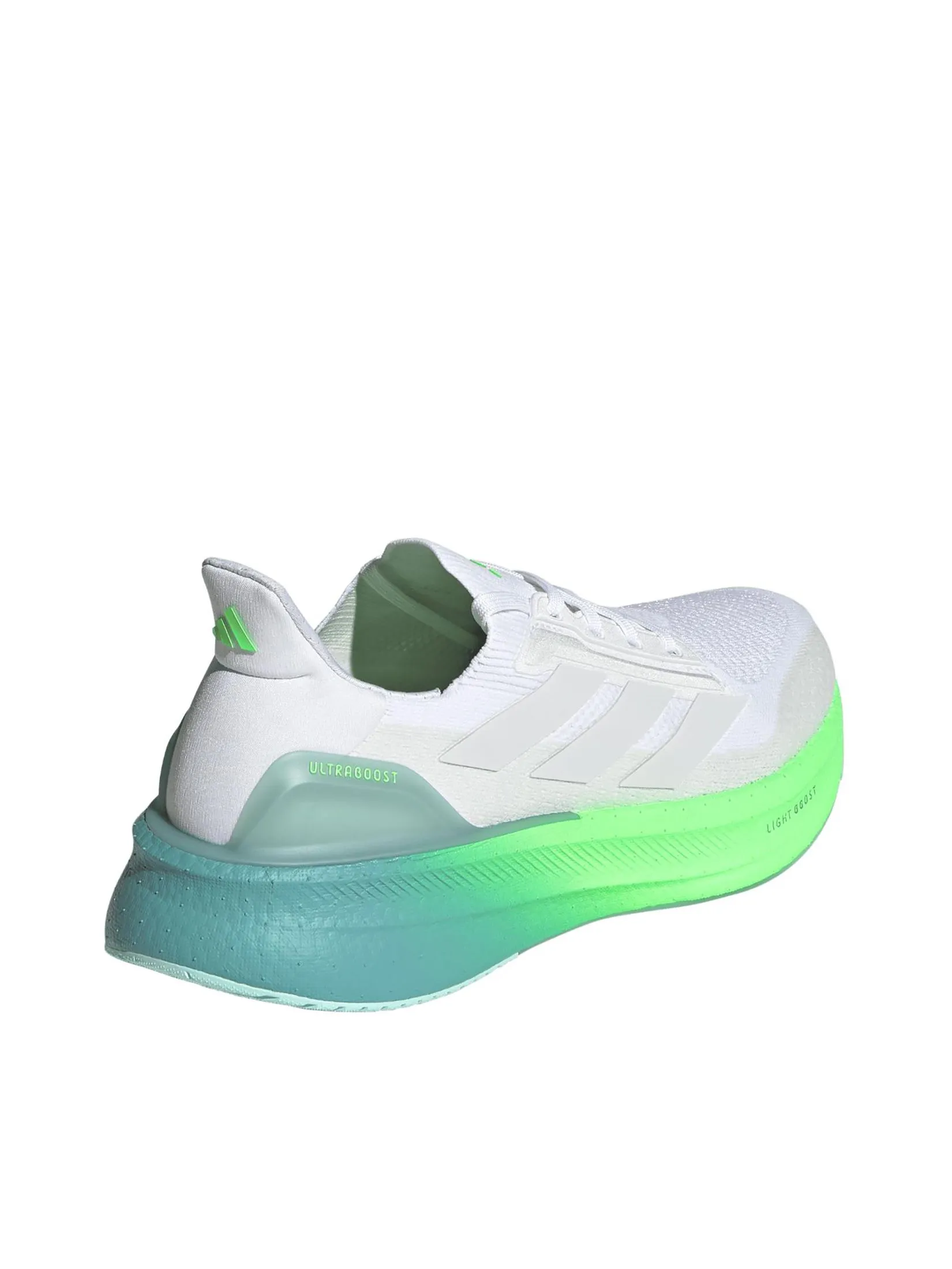 ADIDAS Men Running Shoes Ultraboost 5X JQ2919 Ftwr White / Dash Grey / Lime Burst