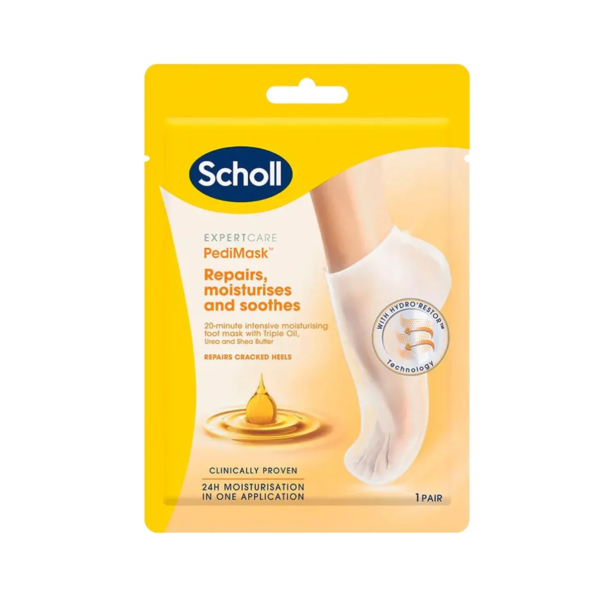 SCHOLL Scholl EXPERTCARE Nourish PediMask Triple Oil