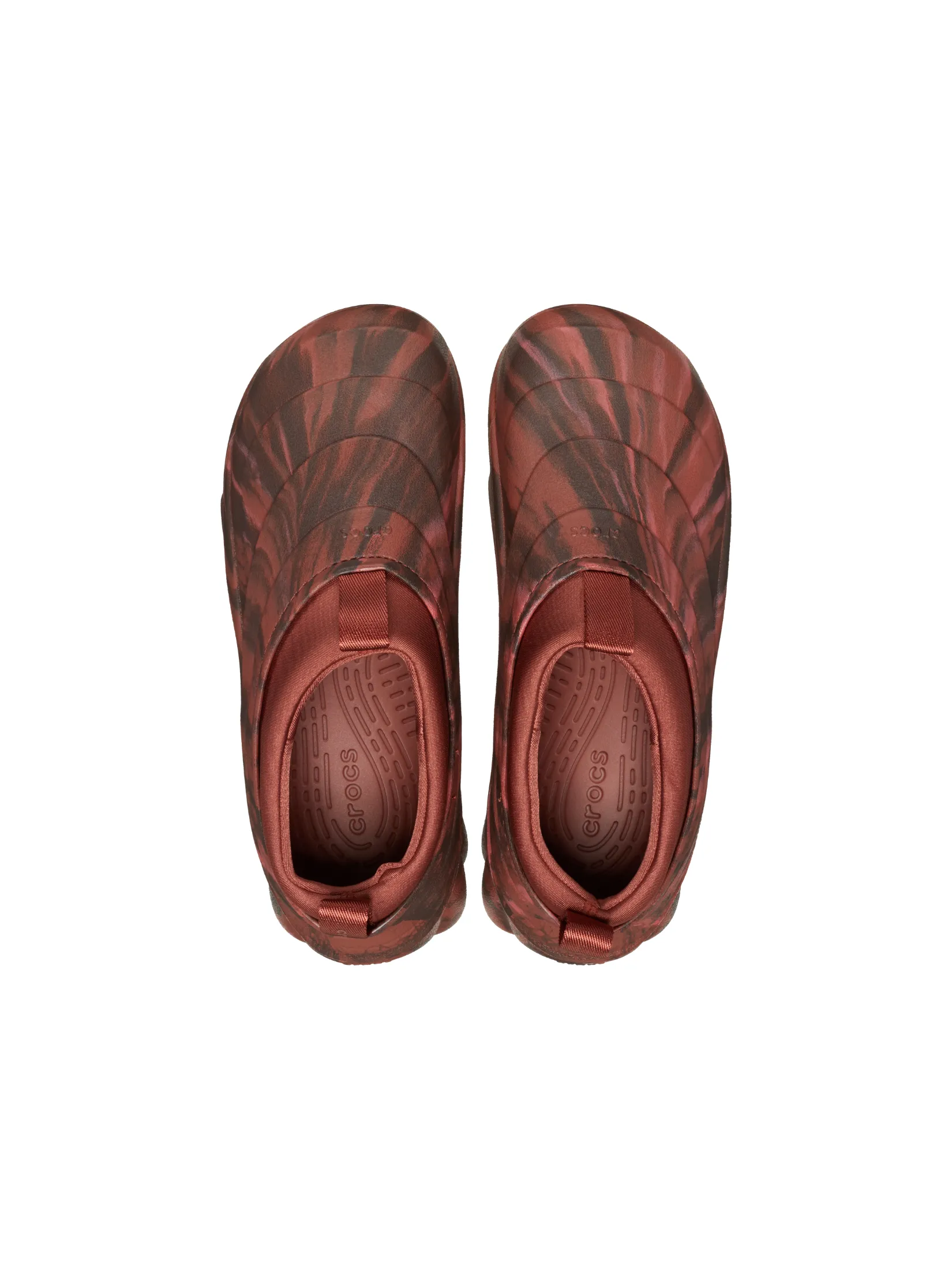 CROCS UNISEX ECHO STORM MARBLE - RUST