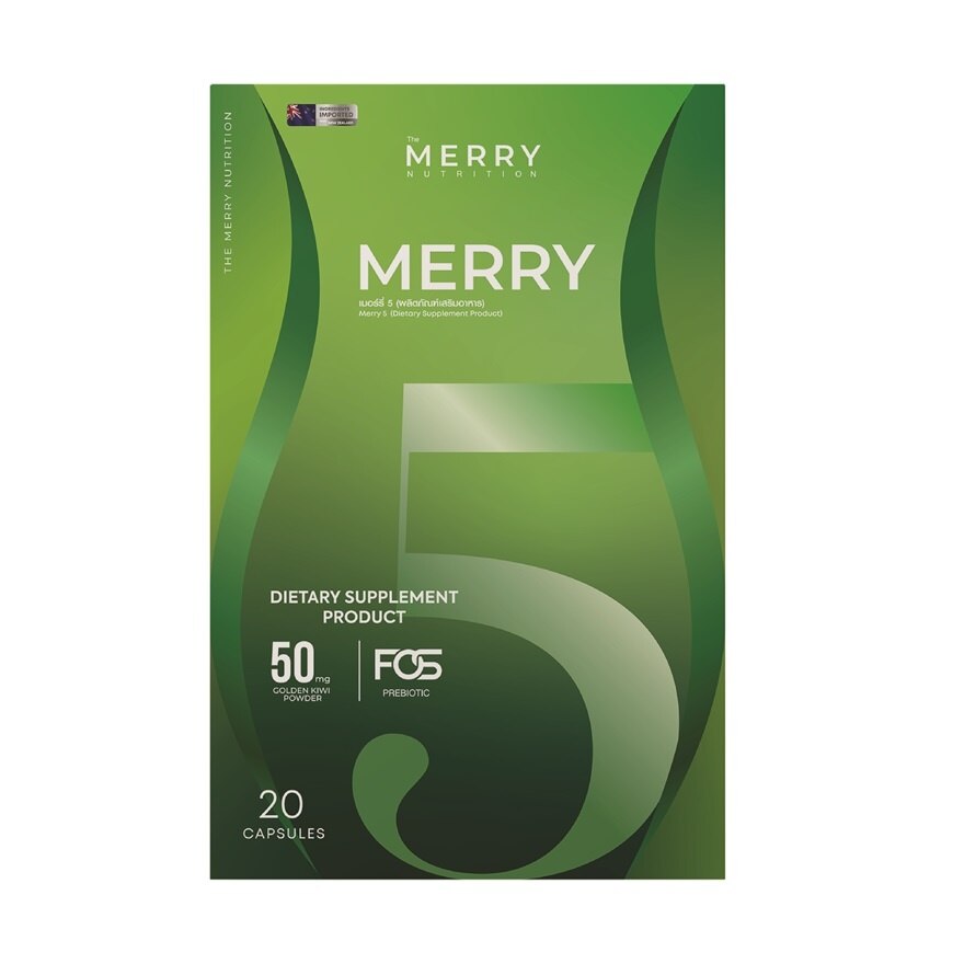 The Merry No.5 (Food Supplement) 20 Capsules