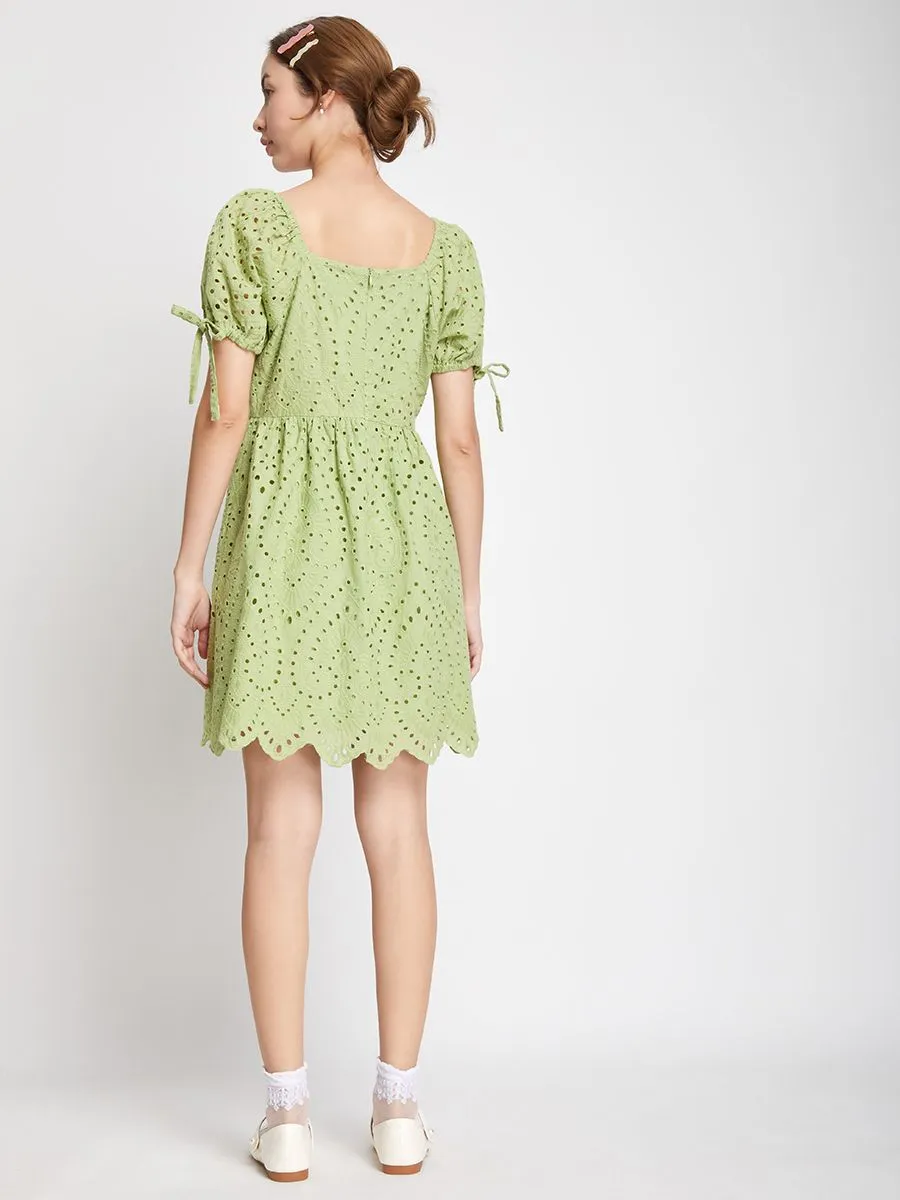 LOLITA Women Dress Puff Sleeves