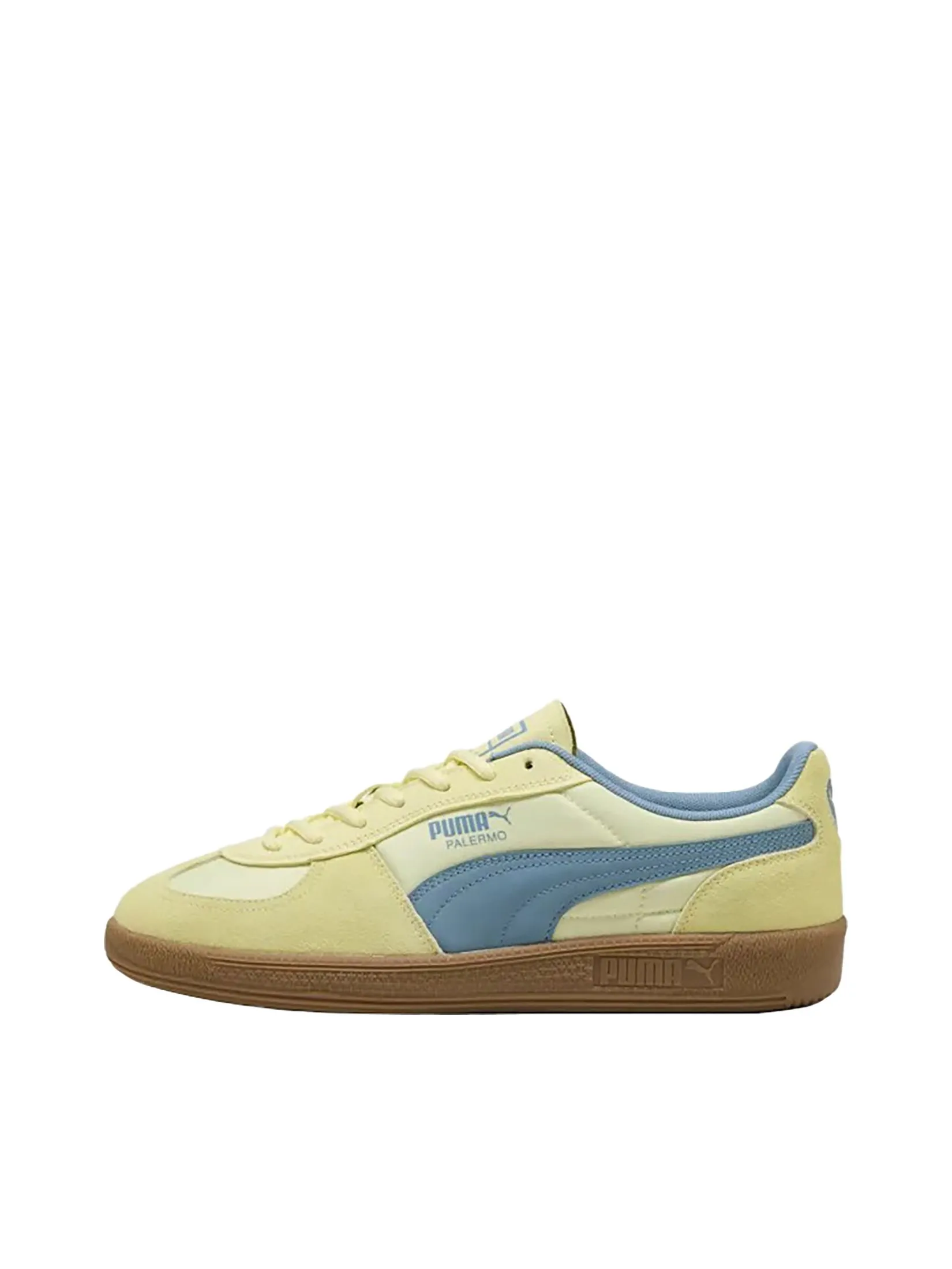 PUMA Unisex Sneakers Palermo Pop Gold Moon-Native Blue