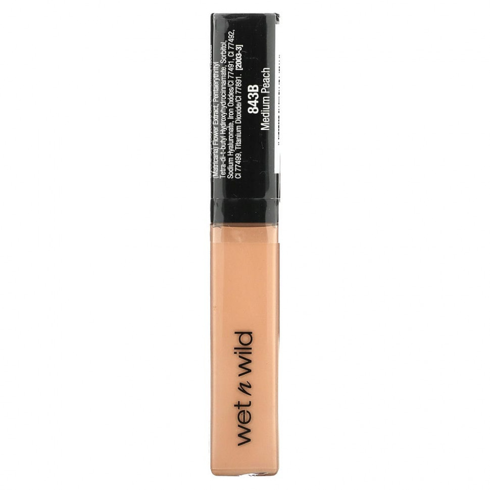 wet n wild, Photofocus, консилер, средний персик, 8,5 мл (0,29 жидк. Унции)