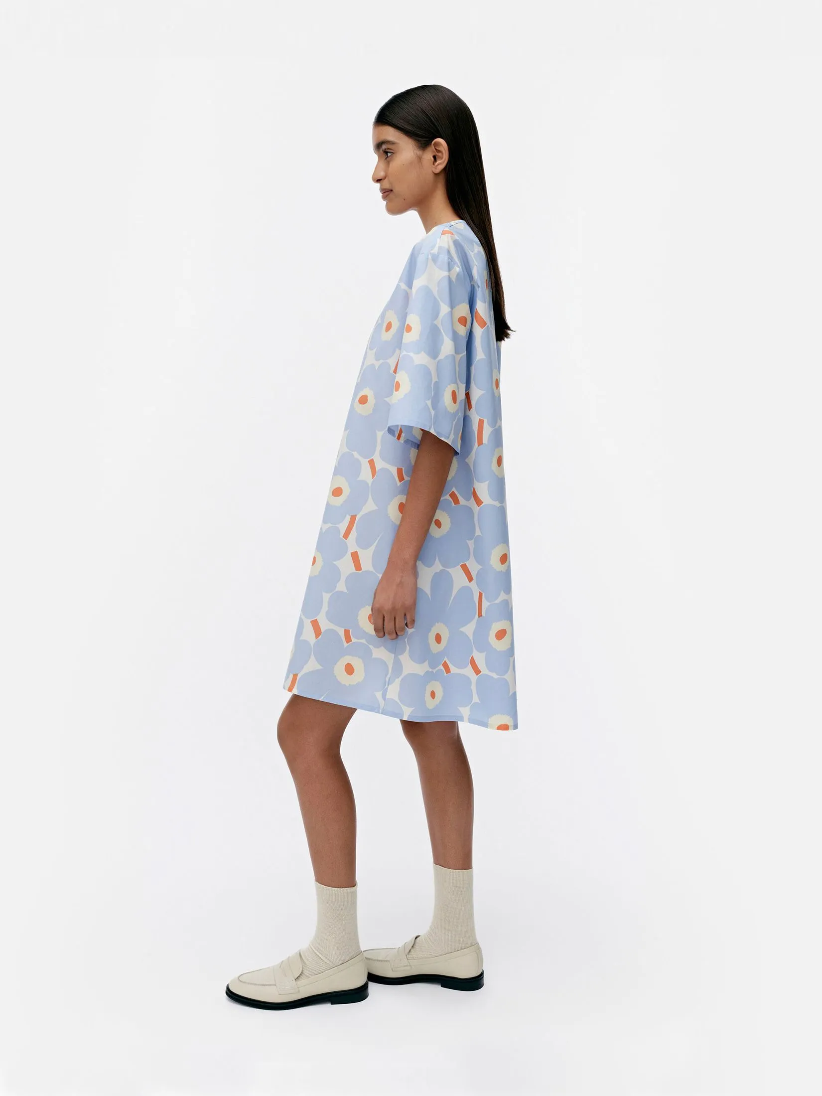 MARIMEKKO LIGHT BLUE WOMAN VOHVELI UNIKKO