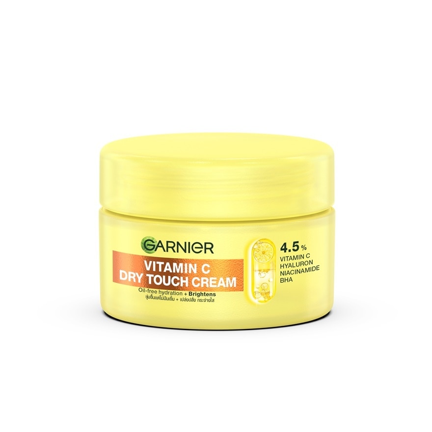 Garnier Dry Touch Cream Vitamin C 30 Ml. - Yellow