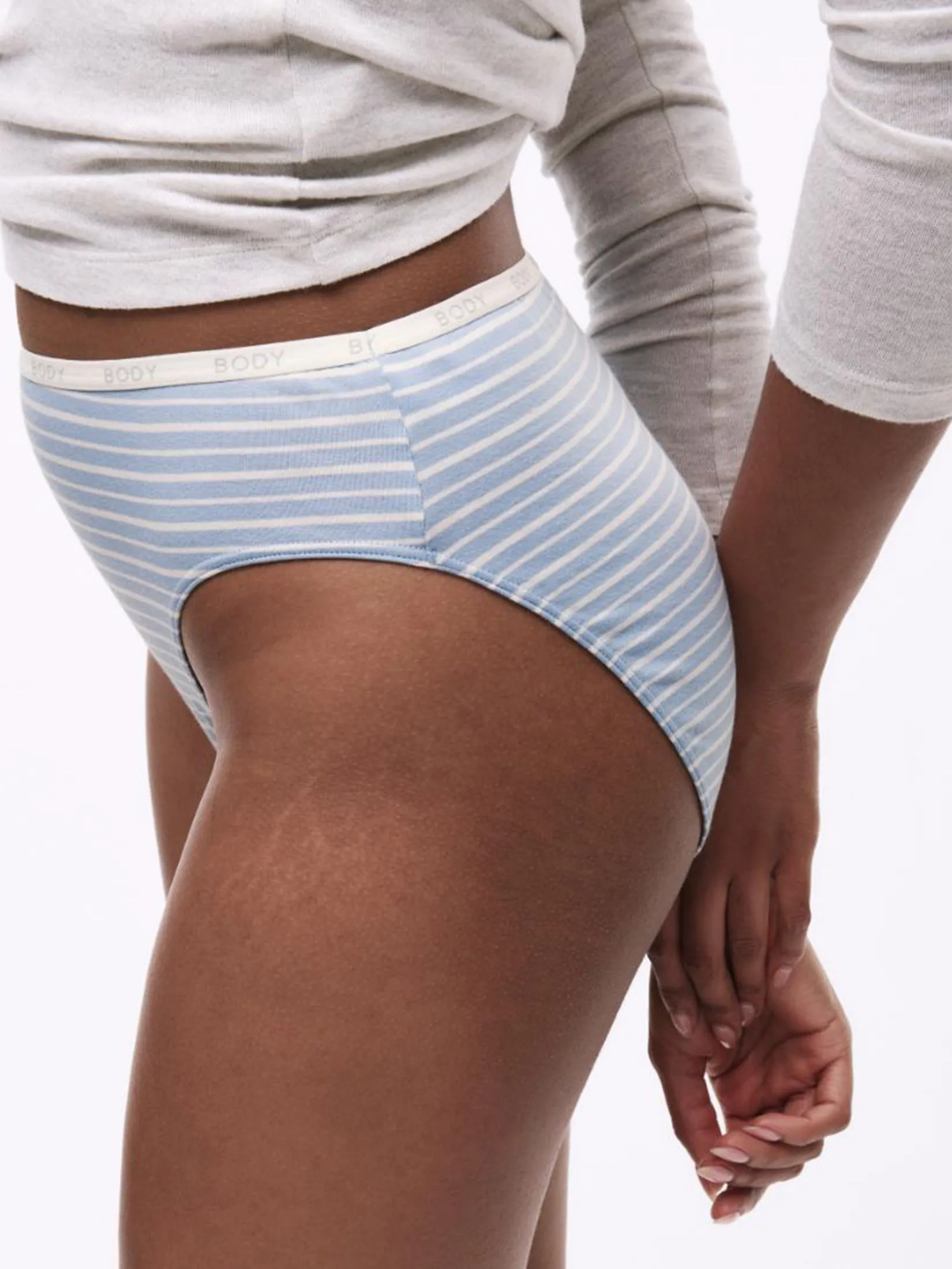 MARKS & SPENCER Women Knickers High Waisted High Leg Cotton Rich 4 Pk Multi-Color