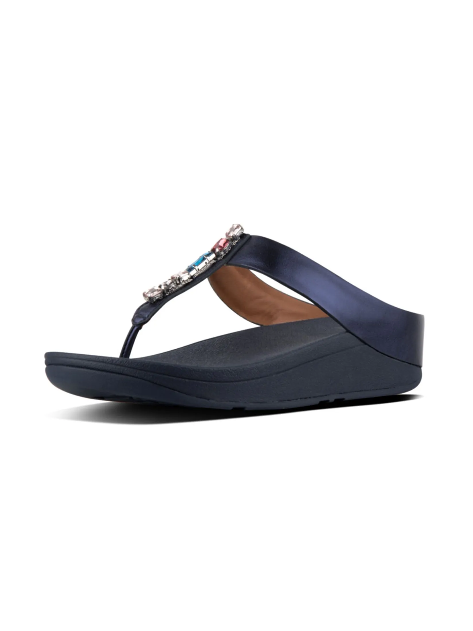 FitFlop™ WOMEN'S COMM-FINO BEJEWELLED BLUE Size - 4 UK