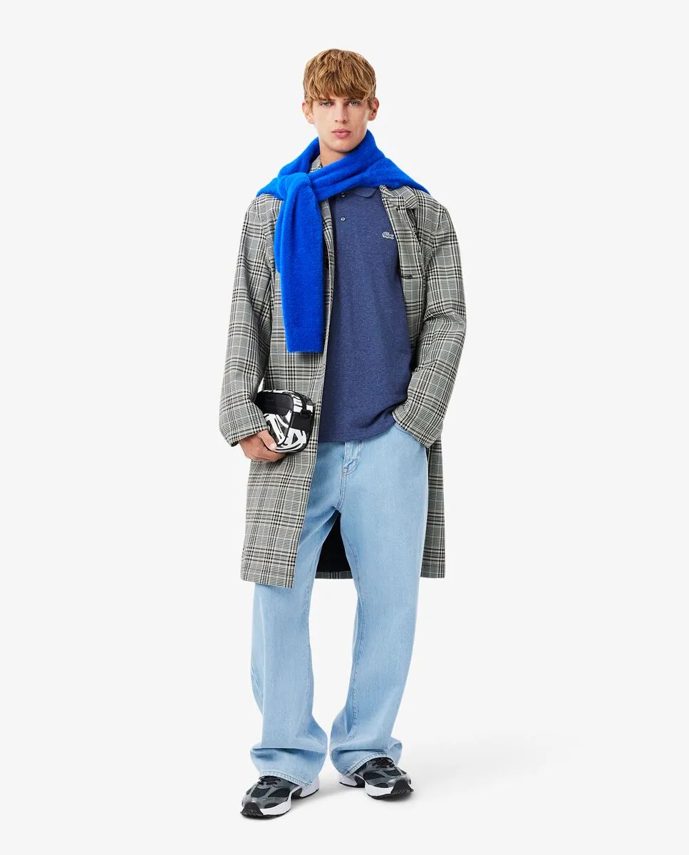 LACOSTE Classic Fit L.12.12 Petit Piqu  Polo Shirt Blue