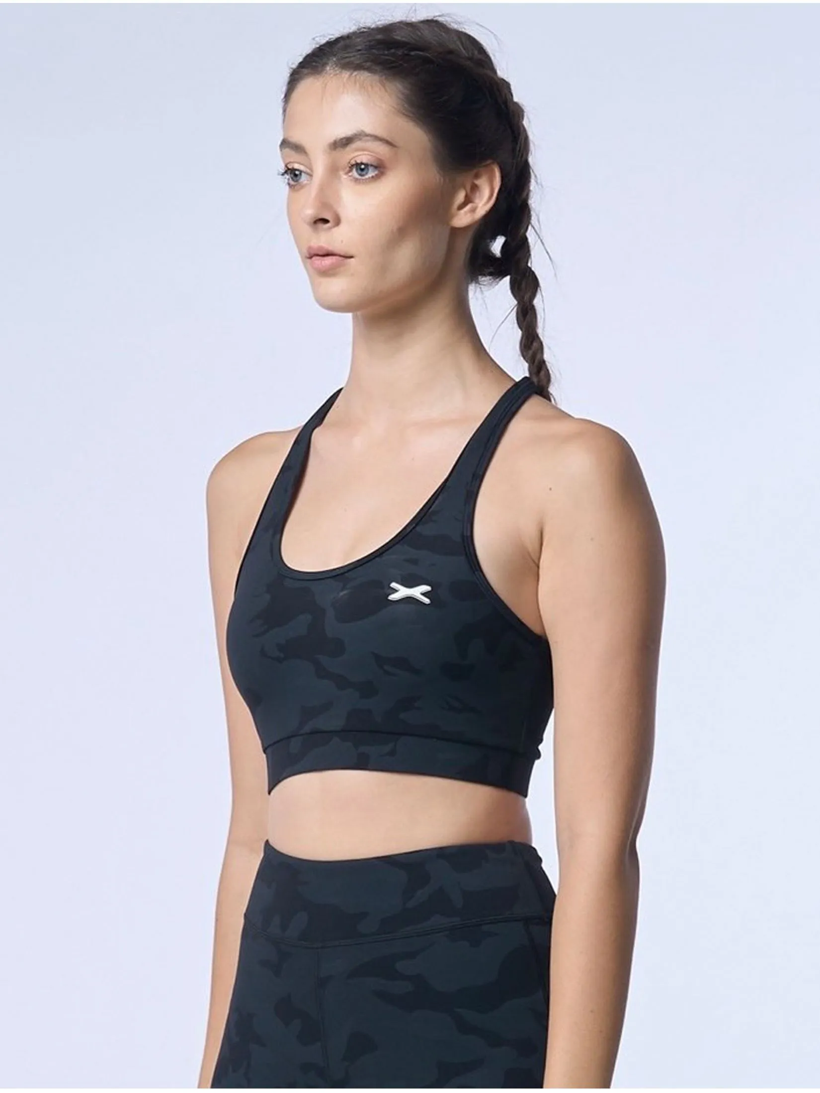 XOLO Black Women CAMO SPORTS BRA (040119)