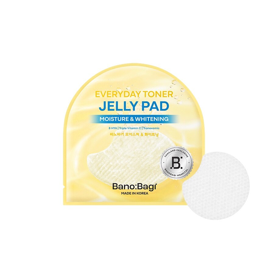 Banobagi Everyday Toner Jelly Pad Moisture  Whitening 4'S