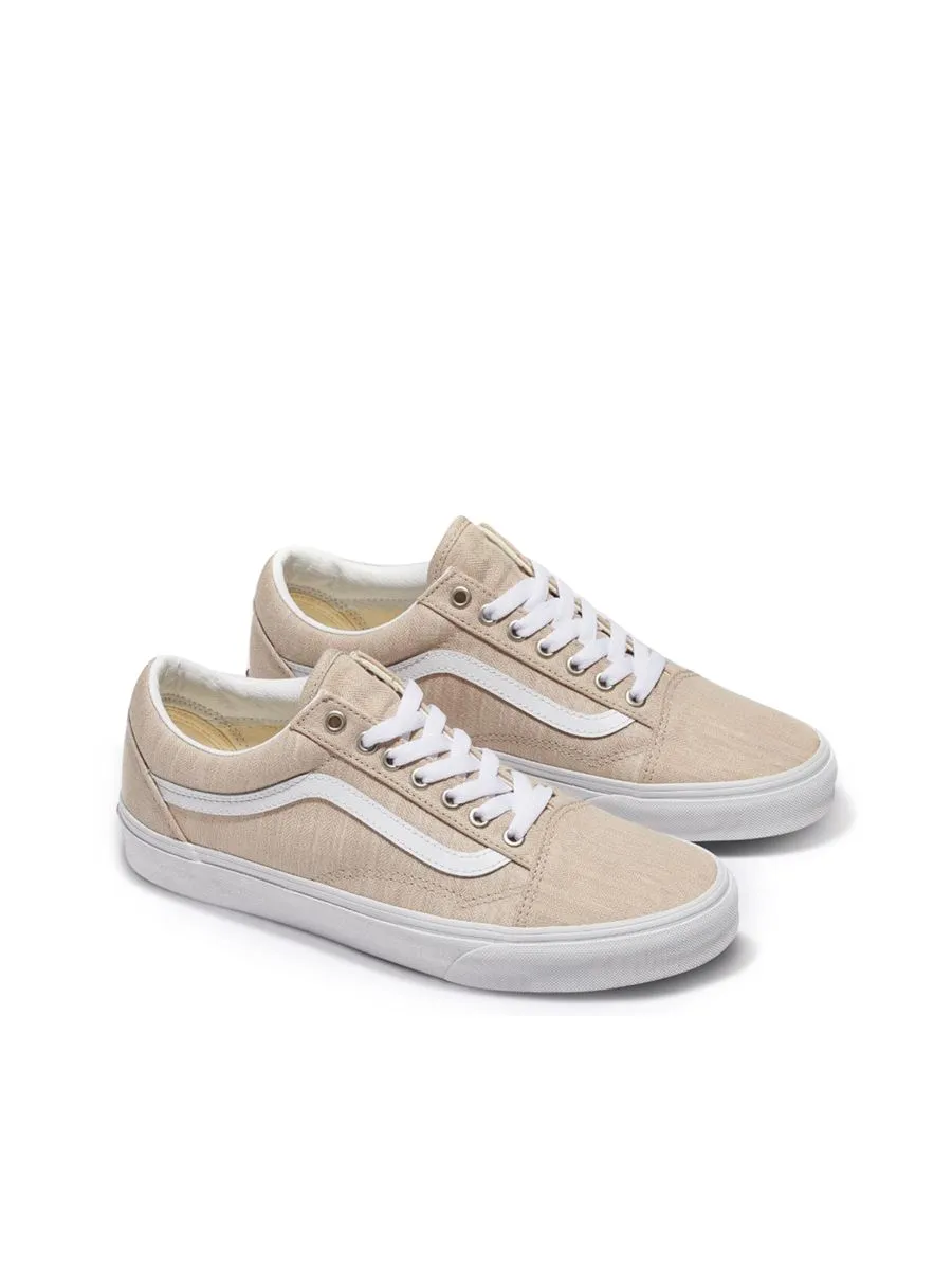 VANS Unisex Sneakers Old Skool Summer Linen Rainy Day