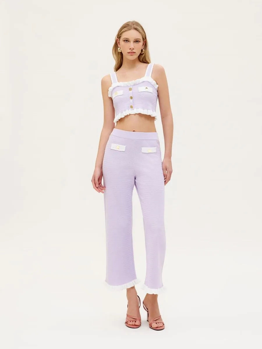 ASV (SS24) Valerie Knitted Women Pants Lavender