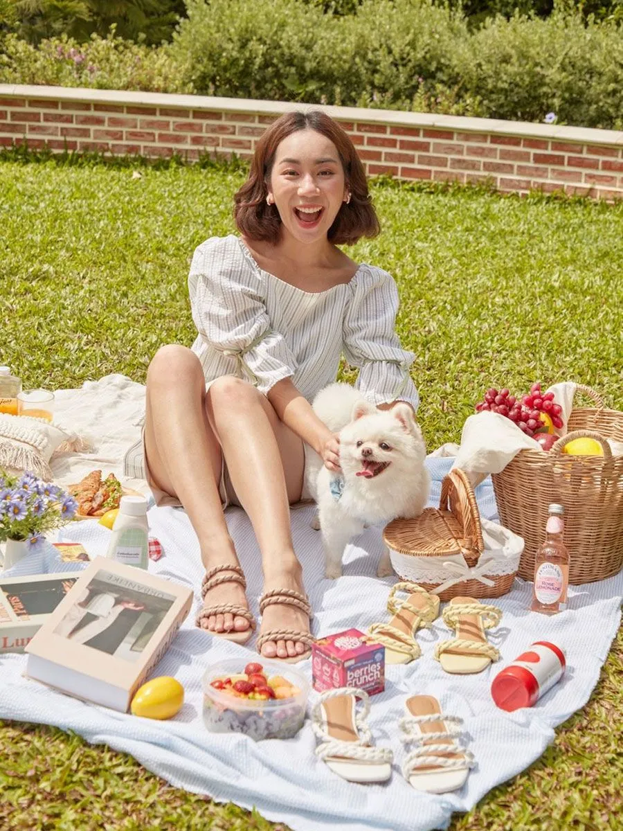 BUCKLE ME Flats Twist BM38-BASKET Basket