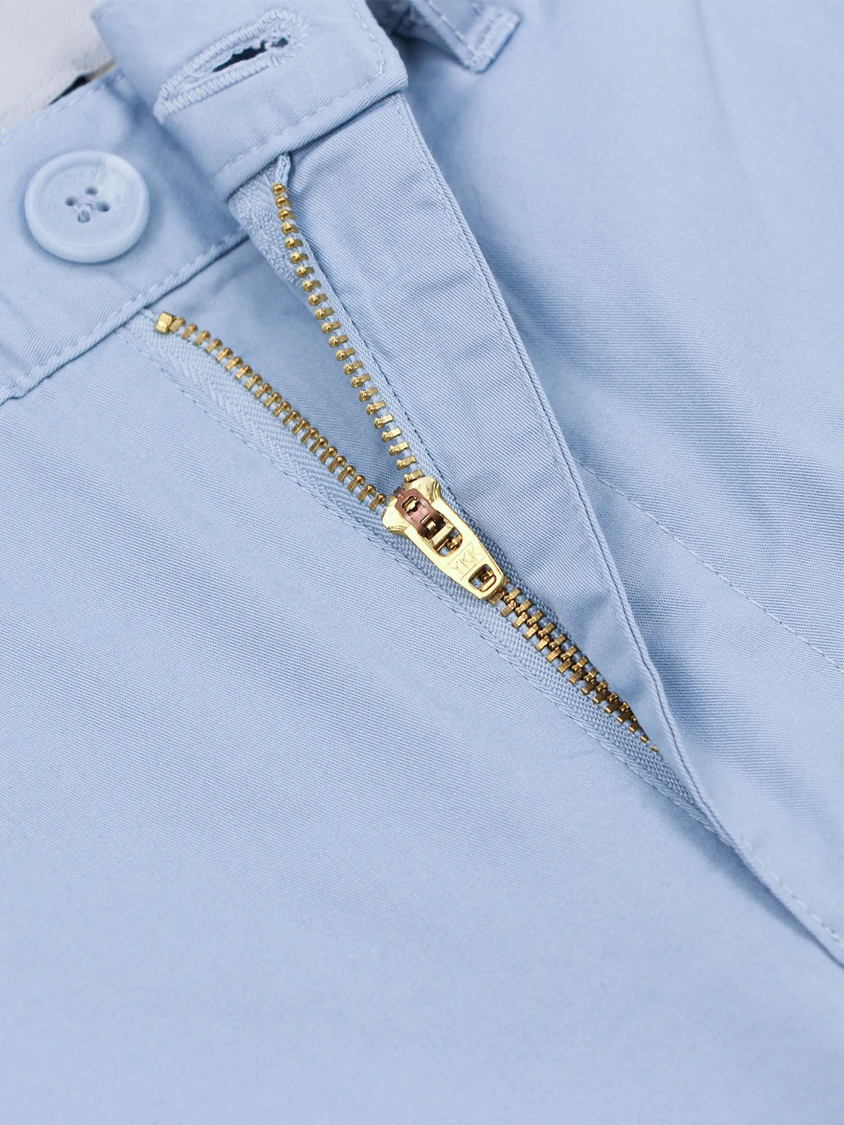 GIORDANO Men's Cotton Spandex Low Rise Skinny Taper Pants Dusty blue