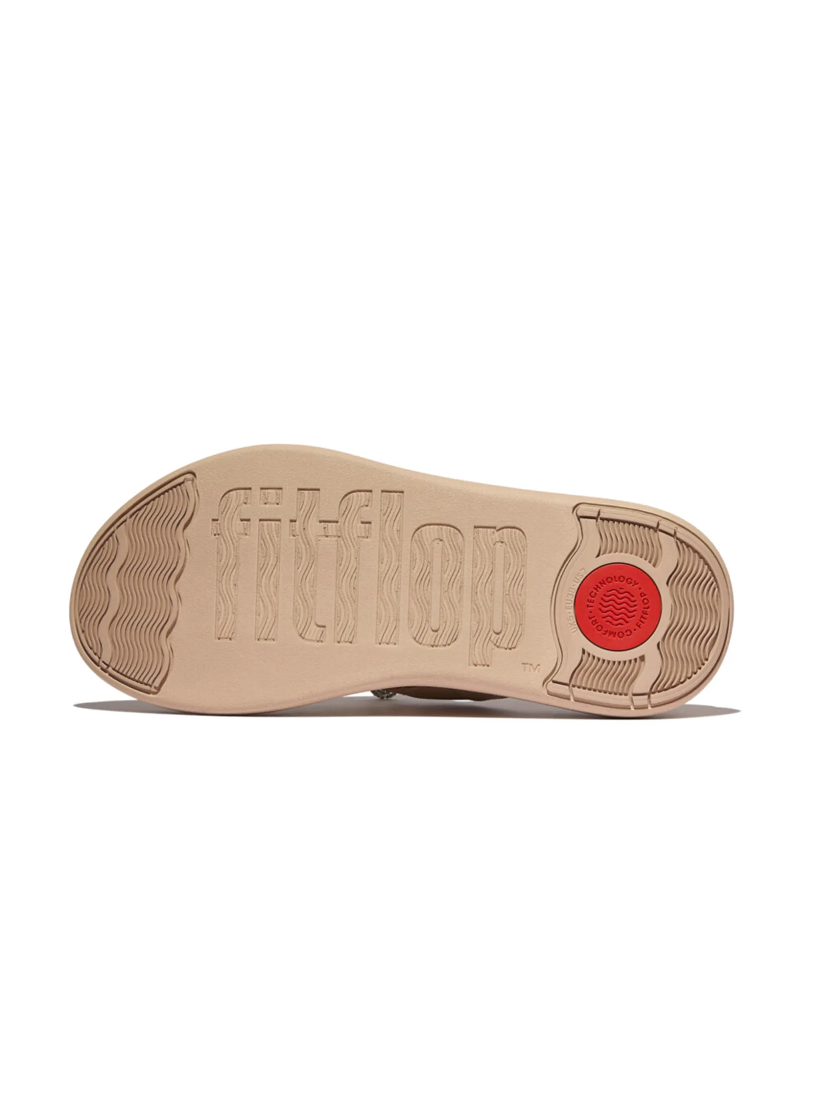FitFlop™ WOMEN S F-MODE GO CRYSTAL-BOW QUILTED BEIGE