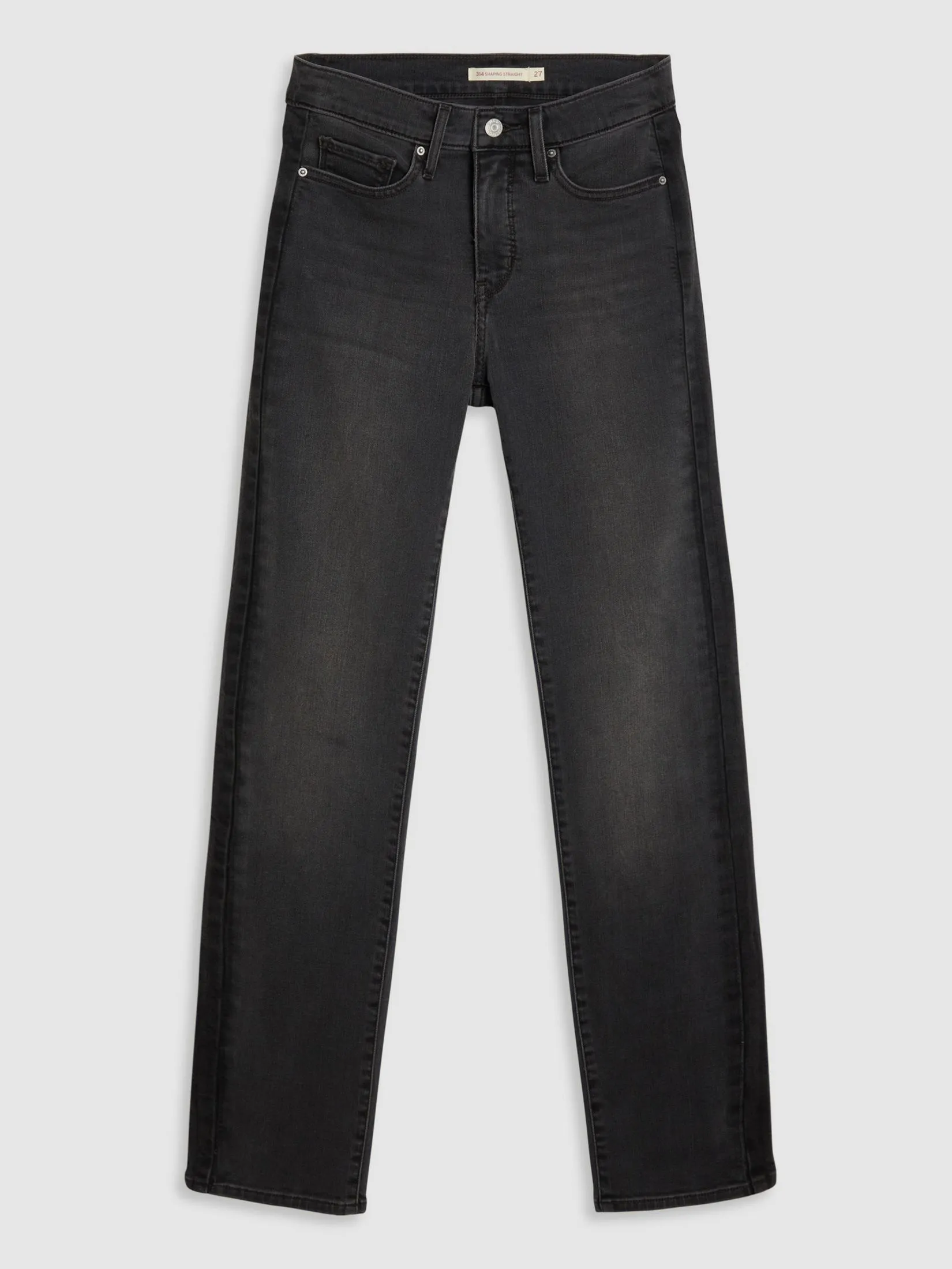 LEVI'S Women's 314 Shaping Straight Pieced Jeans Black