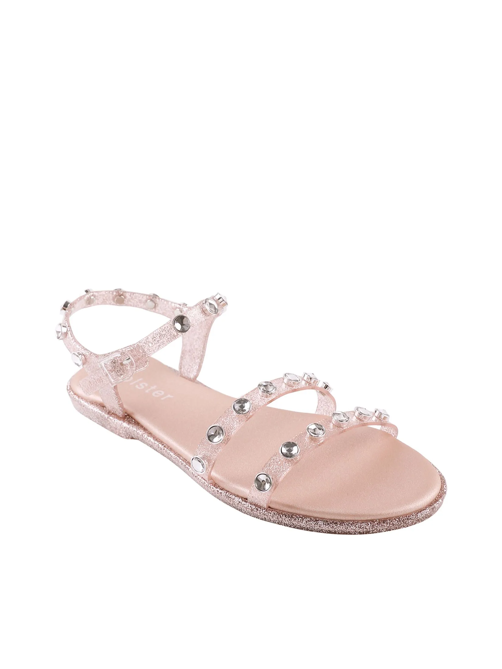 HOLSTER Women Sandals Sassy Glitter Rose