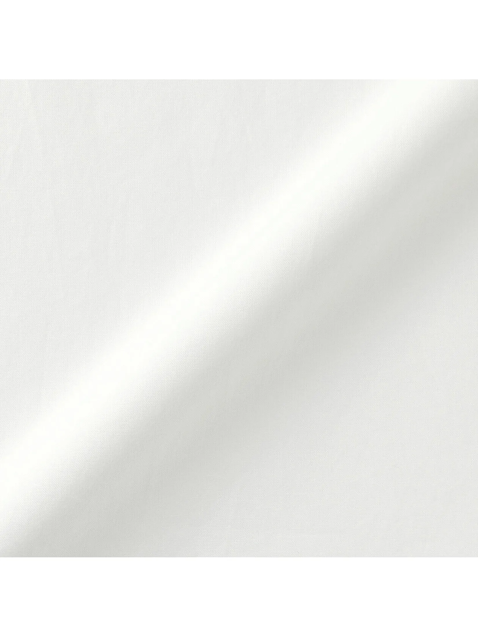 MUJI Men Shirt Short Sleeve Washed Broadcloth White