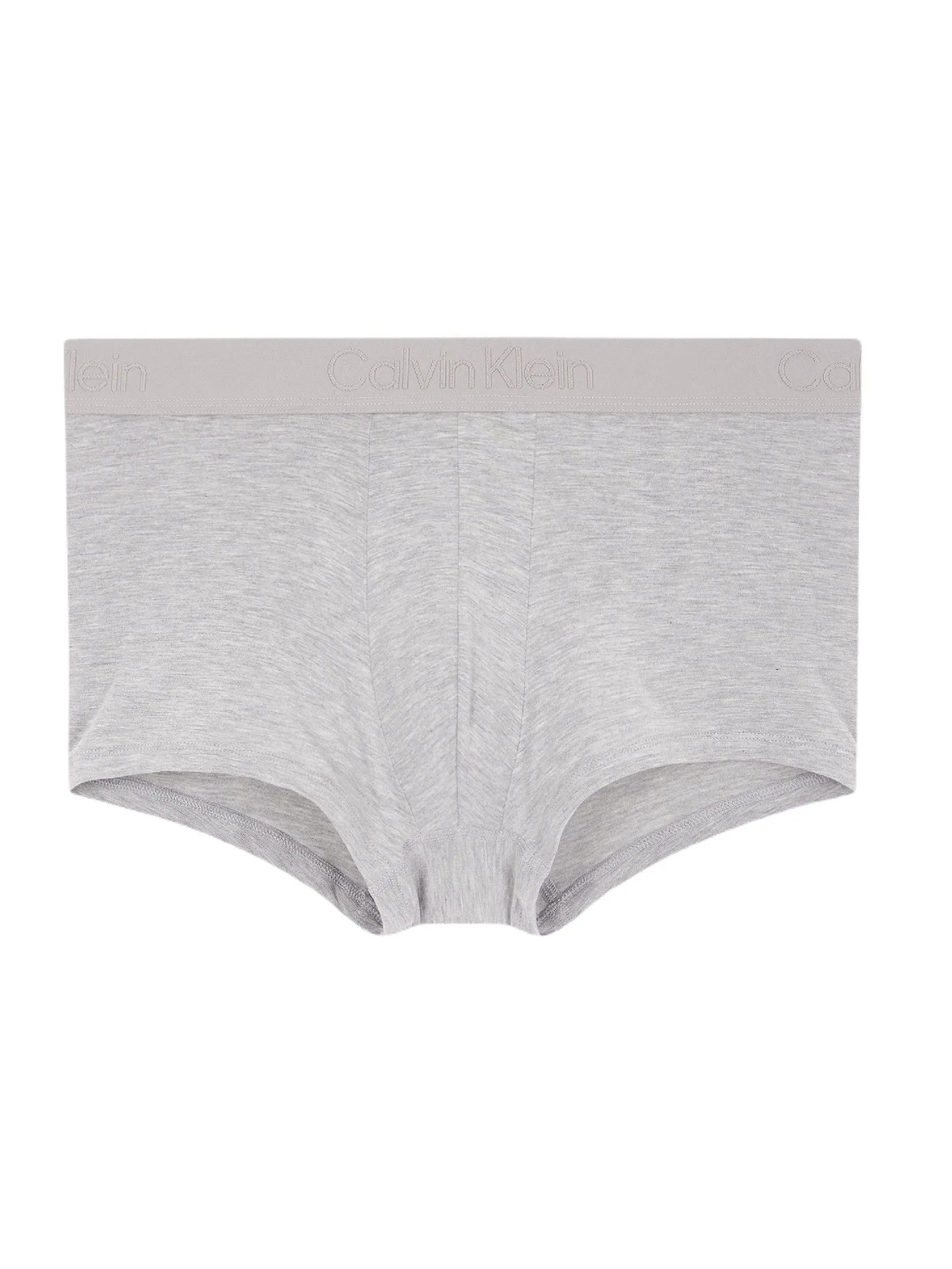 CALVIN KLEIN Men's Ultra Soft Modal Single Trunk Light Grey