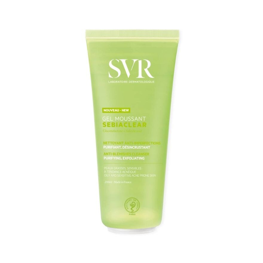 SVR Sebiaclear Gel Moussant Anti-Imperfection Cleanser 200 ml
