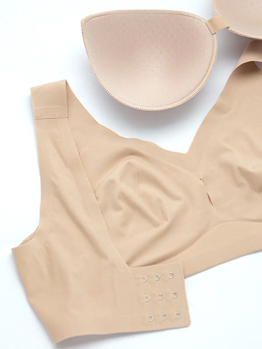 SABINA FOREVER YOUNG Woman Wireless Bra - Sand