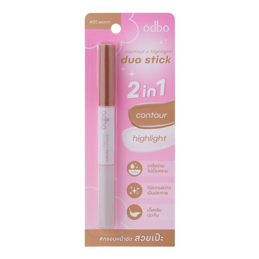 Odbo ContourXHighlight Duo Stick 4013-01 - 01 Warm