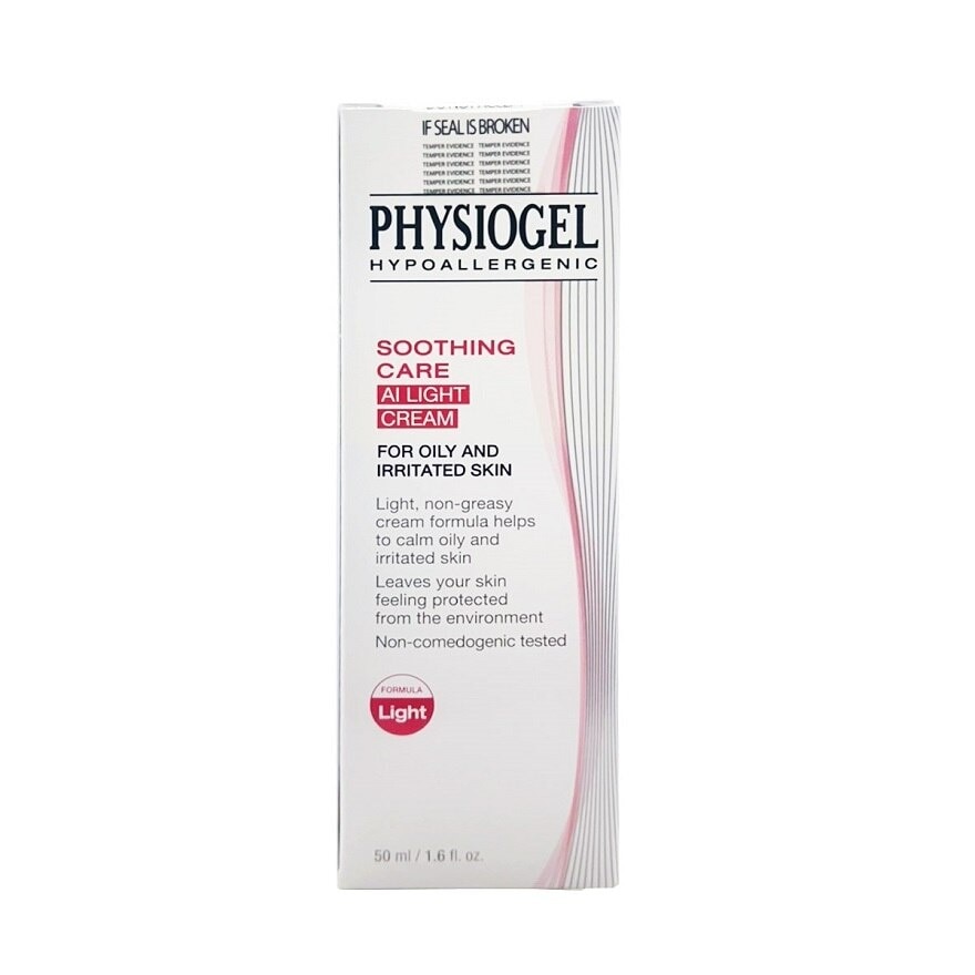 Physiogel Soothing Care AI Light Cream 50 ml. Moisturizer for Sensitive Oily Skin