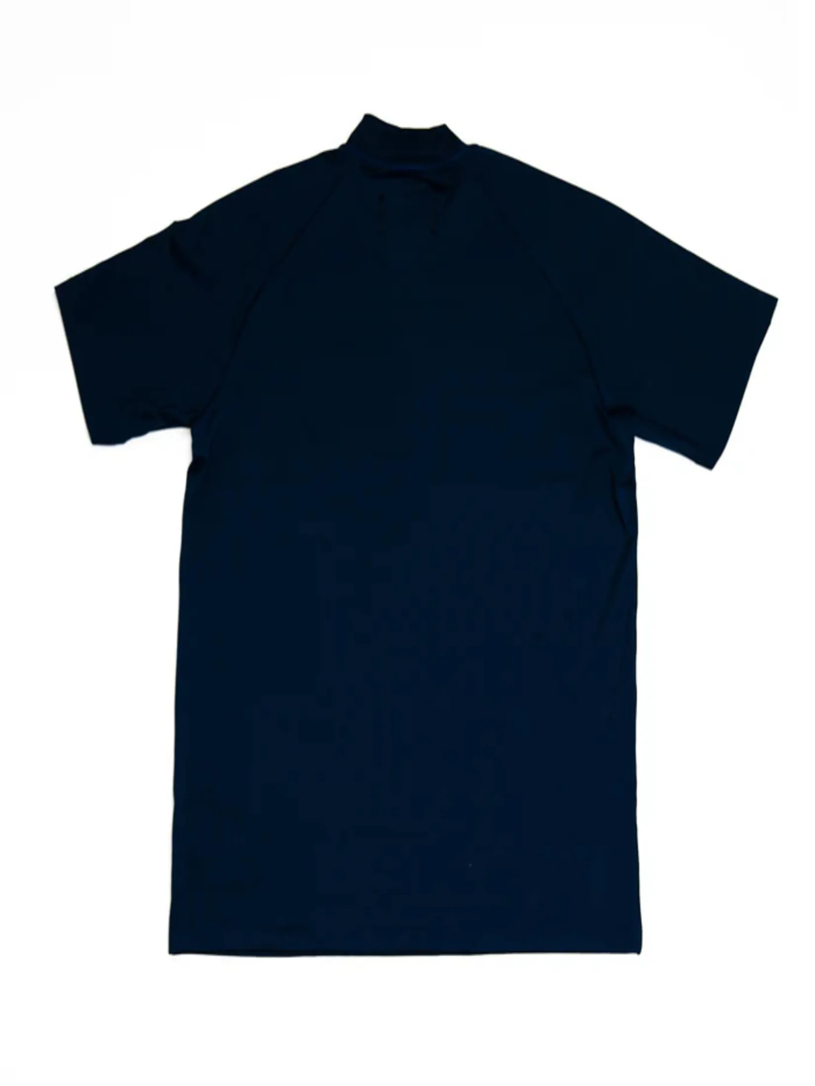 PUBLIC DRIP Men T-Shirt Athlete Mock Neck Navy