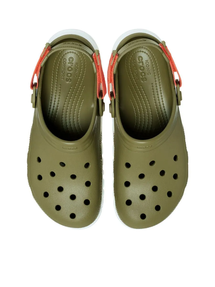 CROCS Unisex Casual Shoes Duet Max Clog Green - CR024SH131ECTH