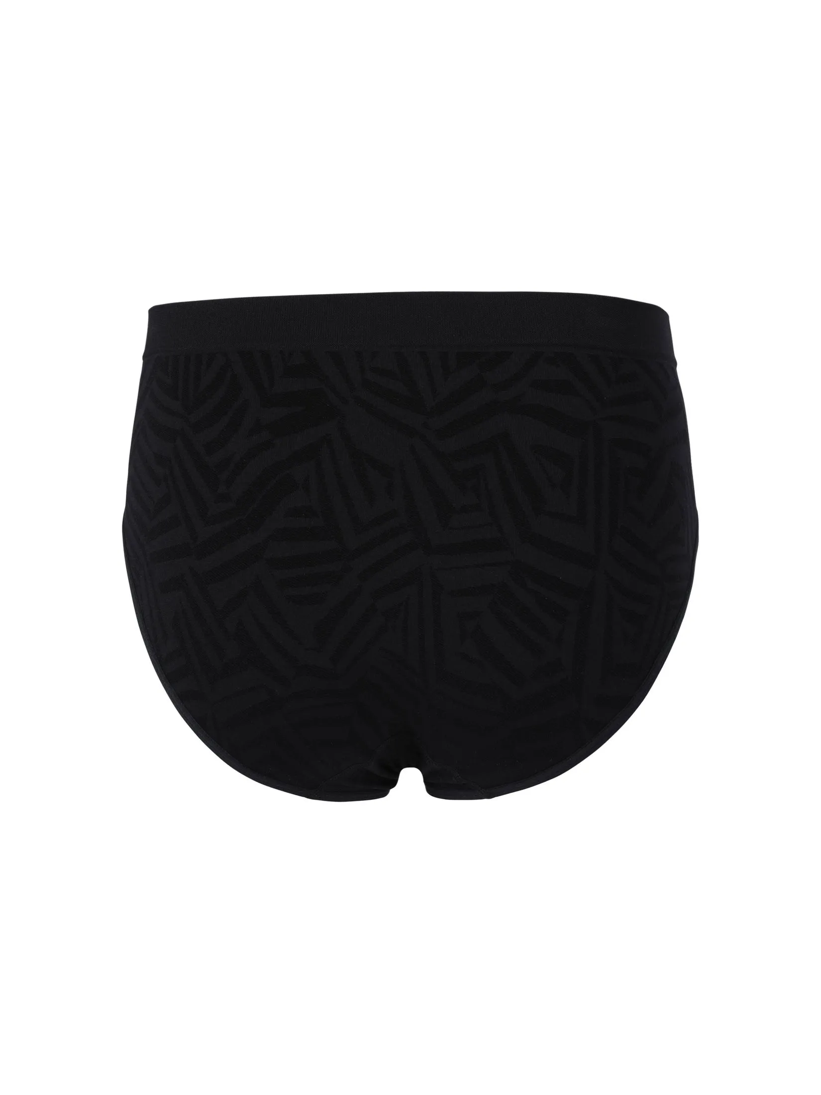 JOCKEY UNDERWEAR Men's SEAMFREE FASHION BRIEFS BLACK