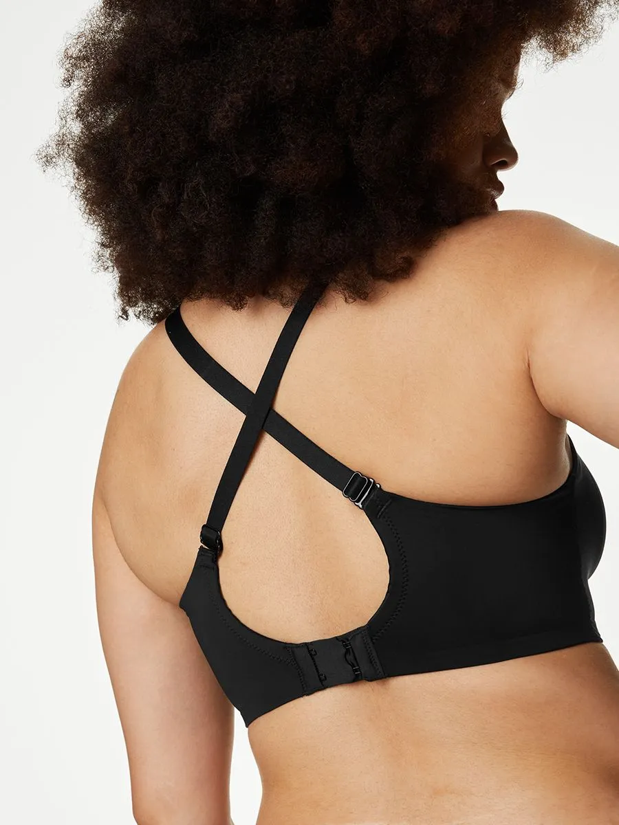 MARKS & SPENCER Women Bra Flexifit Non Wired Full Cup Black