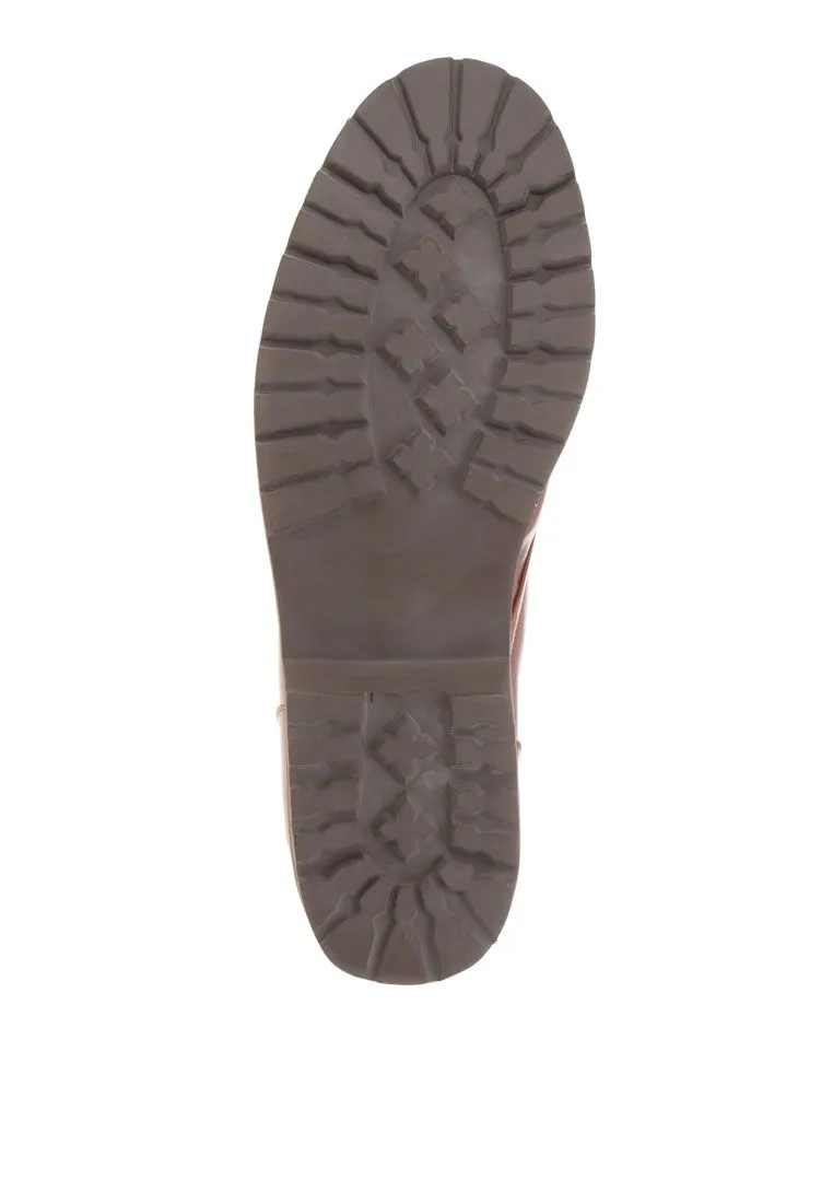 LUIGI BATANI Brown Paul On Formal Lace Up