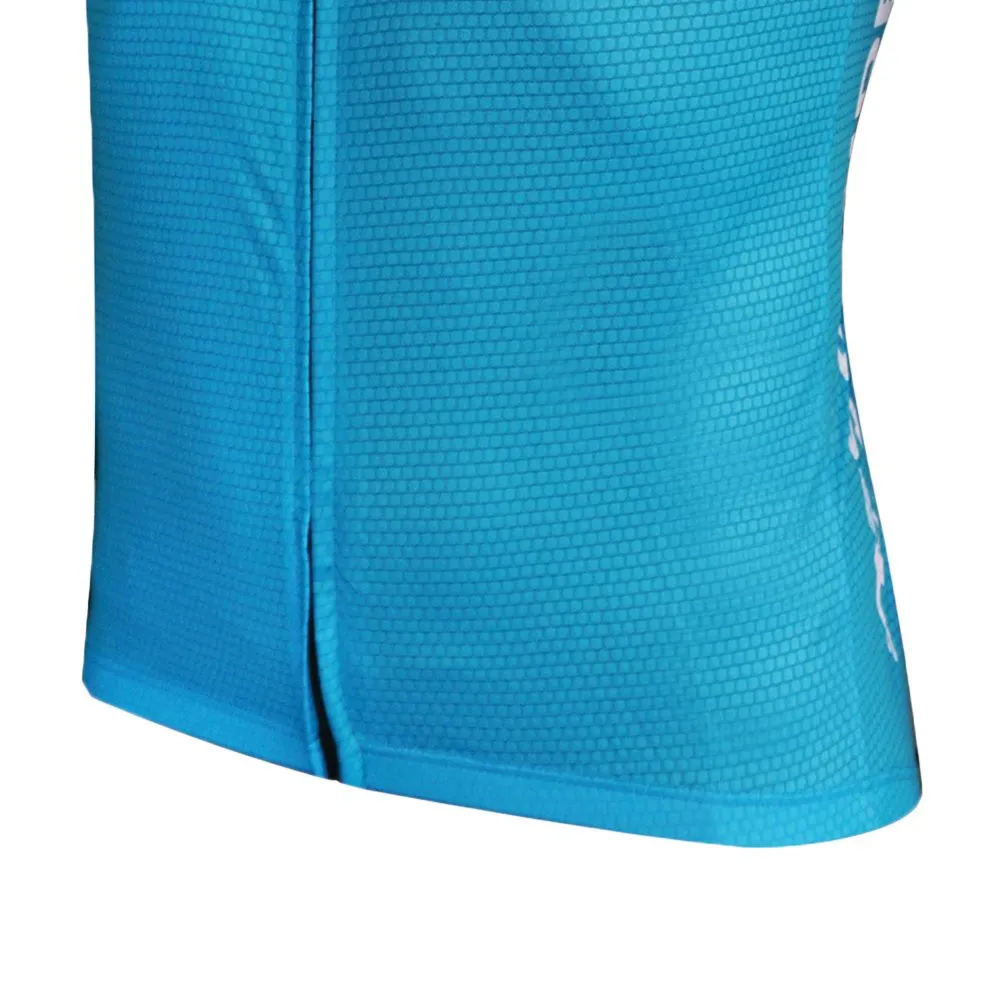 SPANDEX Blue/Orange-CL002-Cycling Long Sleeve