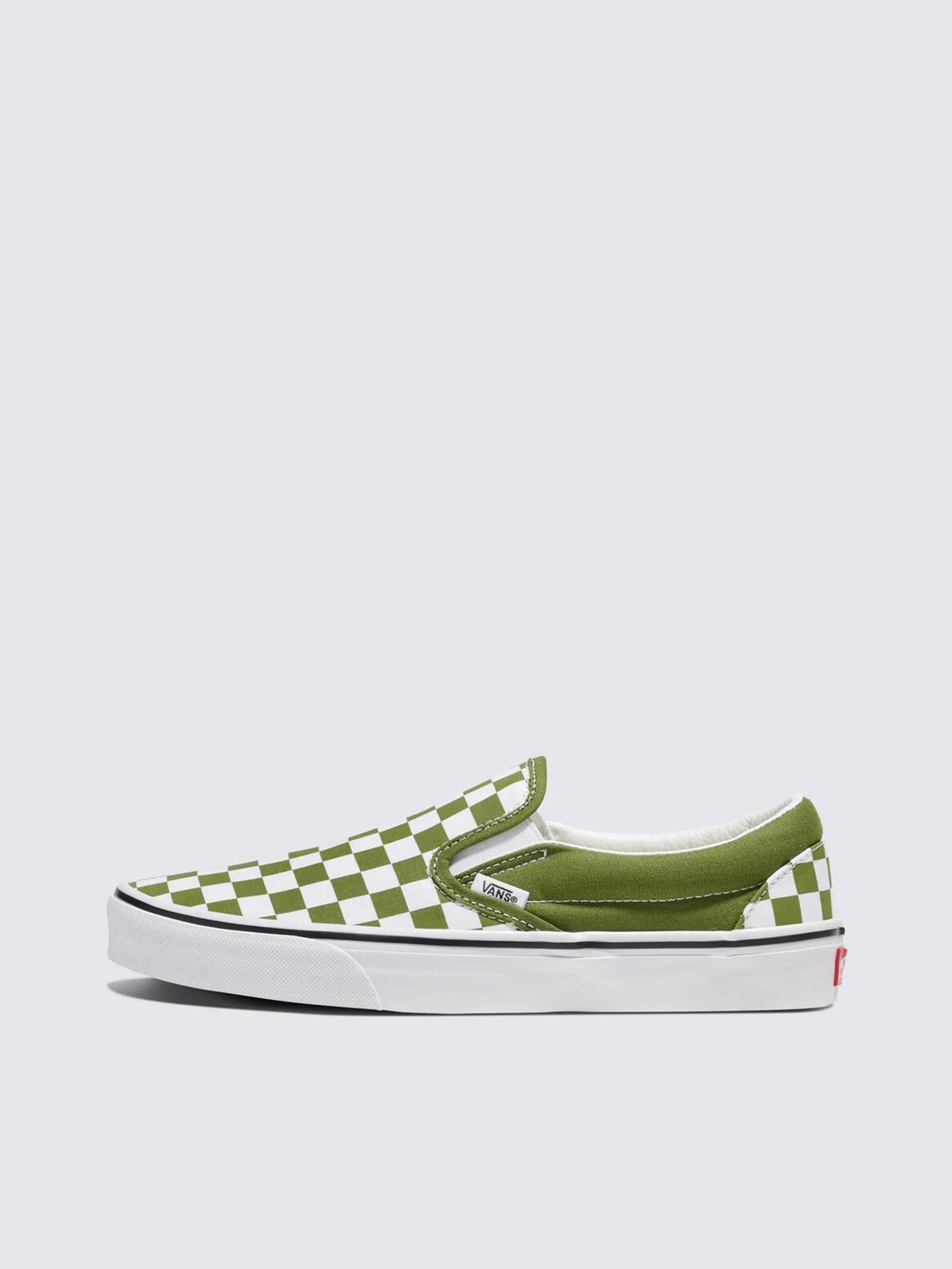 VANS Unisex Sneakers Classic Slip-On Color Theory / Check Pesto