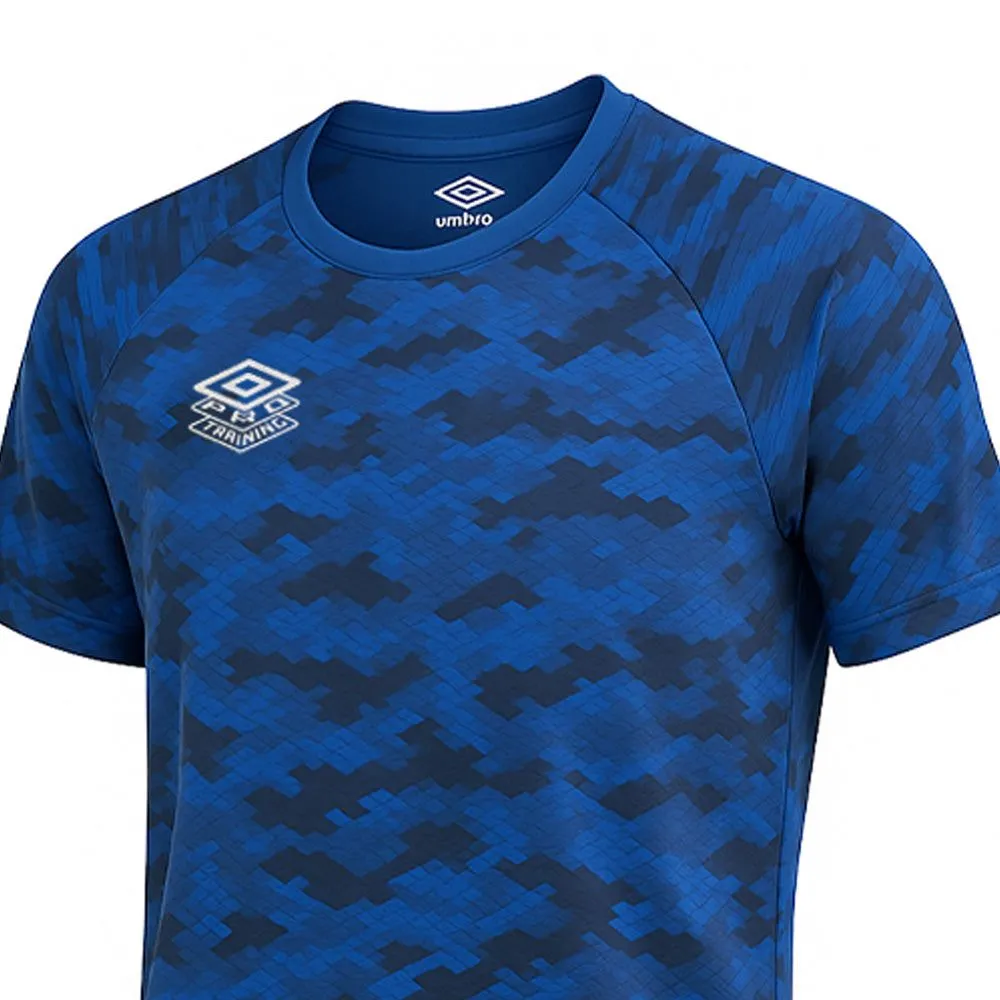 UMBRO Men Football Jersey Pro Training Graphic Blue - UM126AP568EJTH