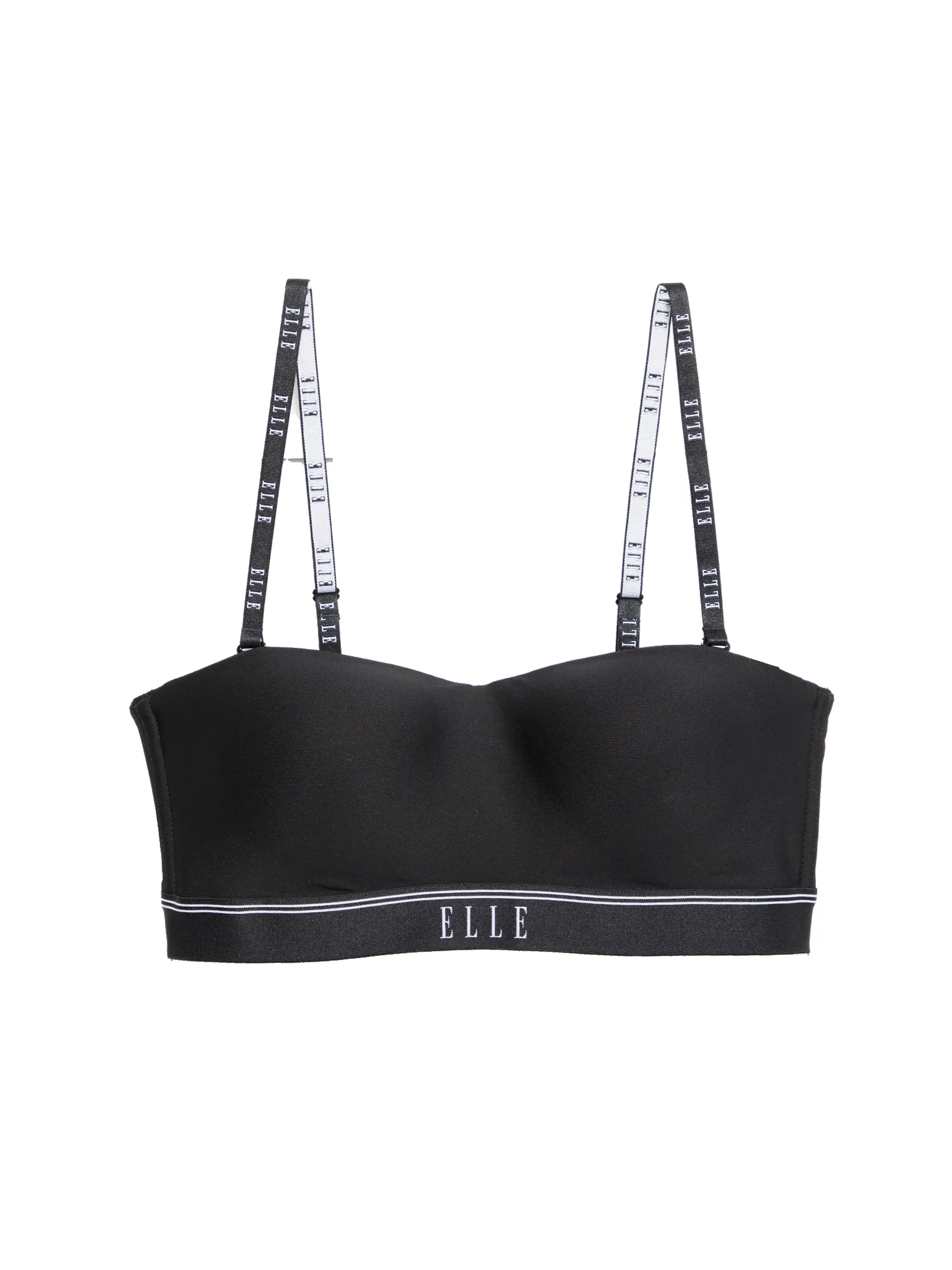 ELLE LINGERIE Women's Wireless bra with mould Pad LB8767 - Black